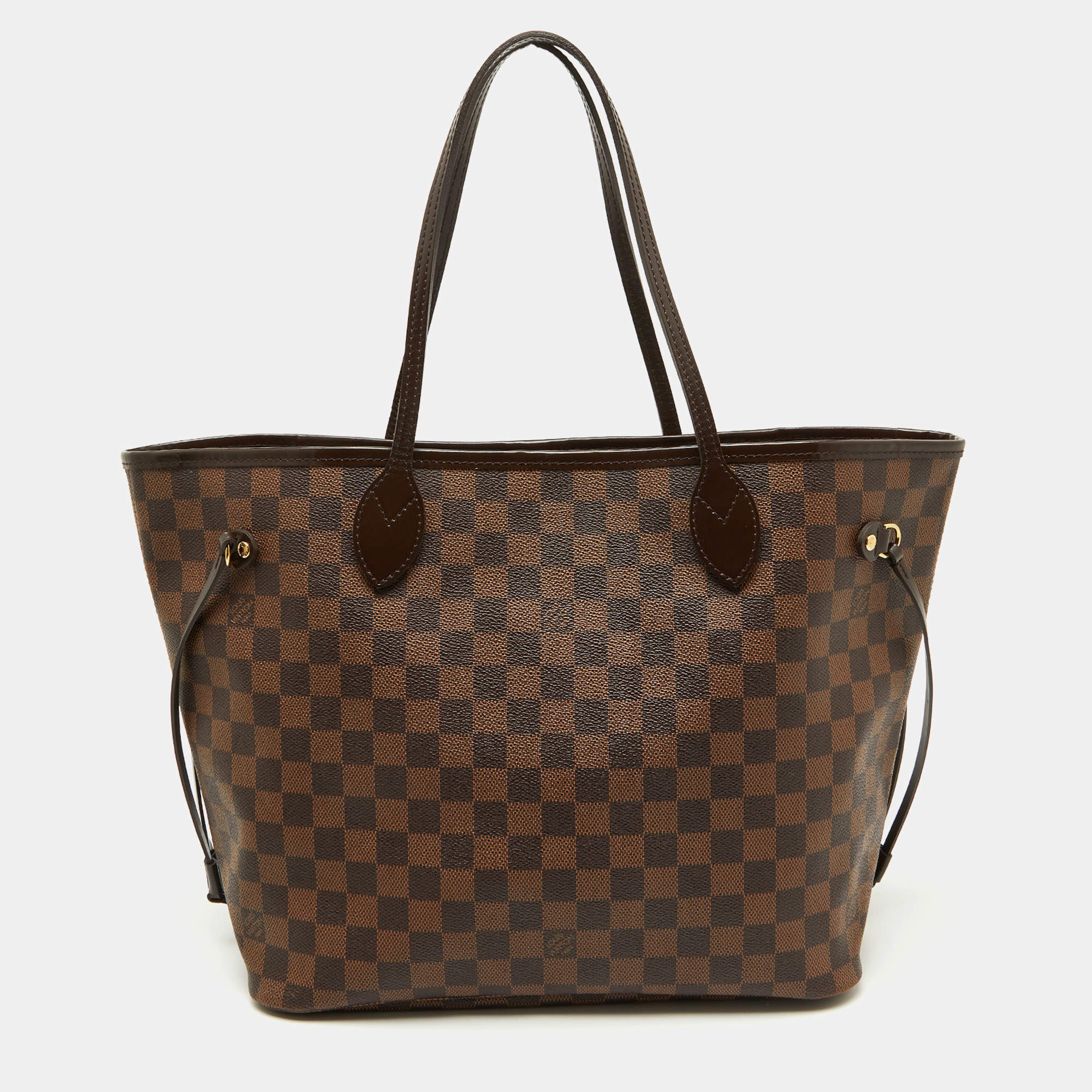 Louis Vuitton Damier Ebene Canvas Neverfull MM Bag