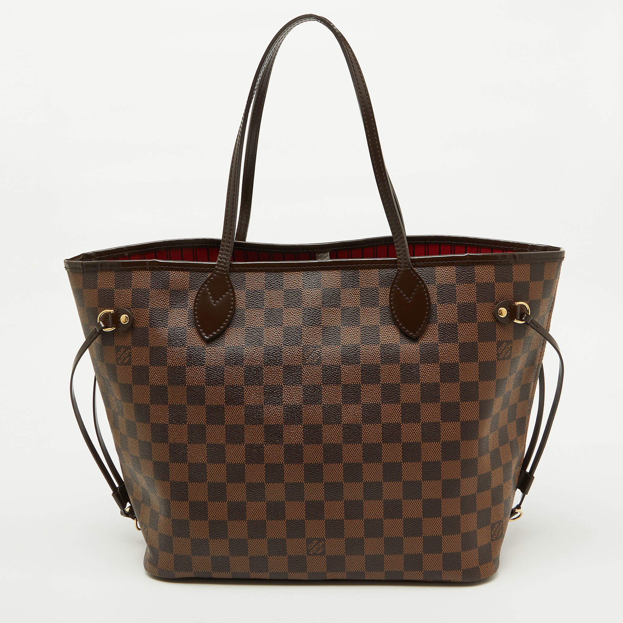 Louis Vuitton Damier Ebene Canvas Neverfull MM Bag