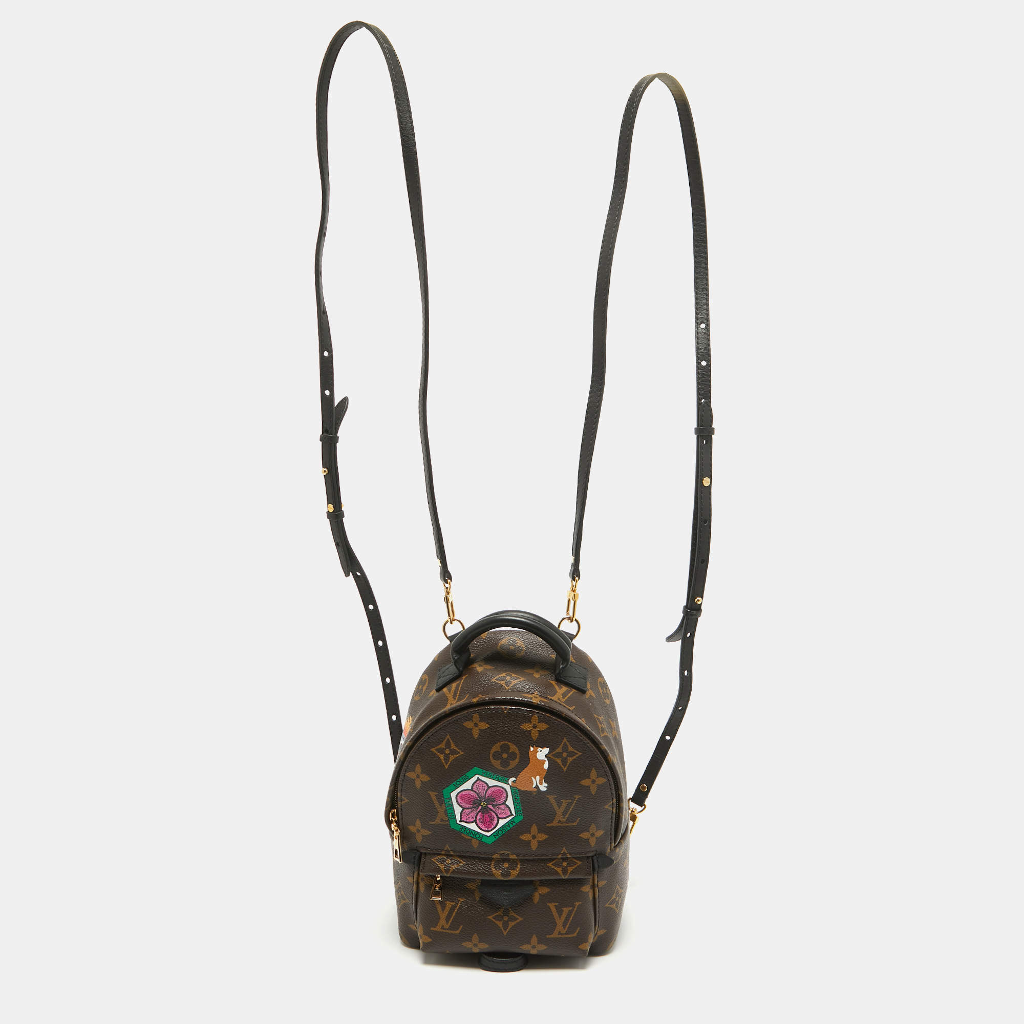 Louis Vuitton Monogram Canvas Mini World Tour Palm Springs Backpack