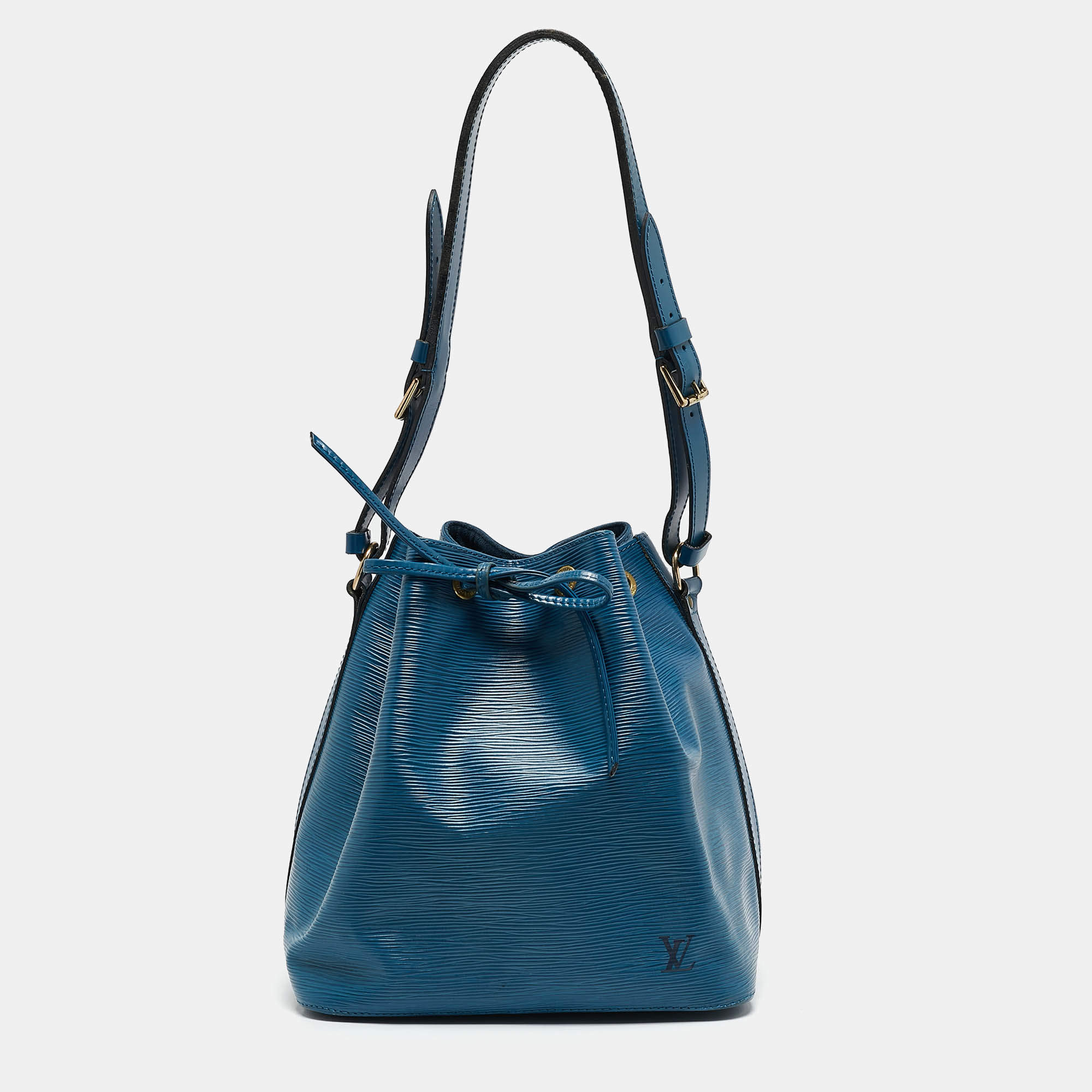 Louis Vuitton Toledo Blu Epi Leather Vintage Noé Bag