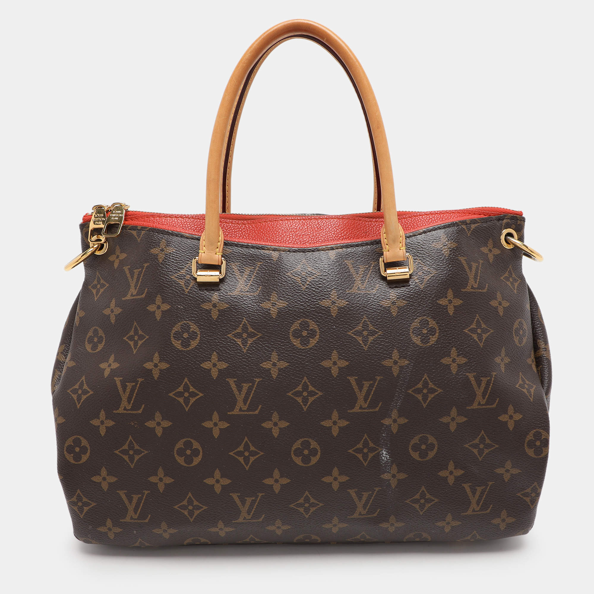 Louis Vuitton Piment Monogram Canvas Pallas MM Bag