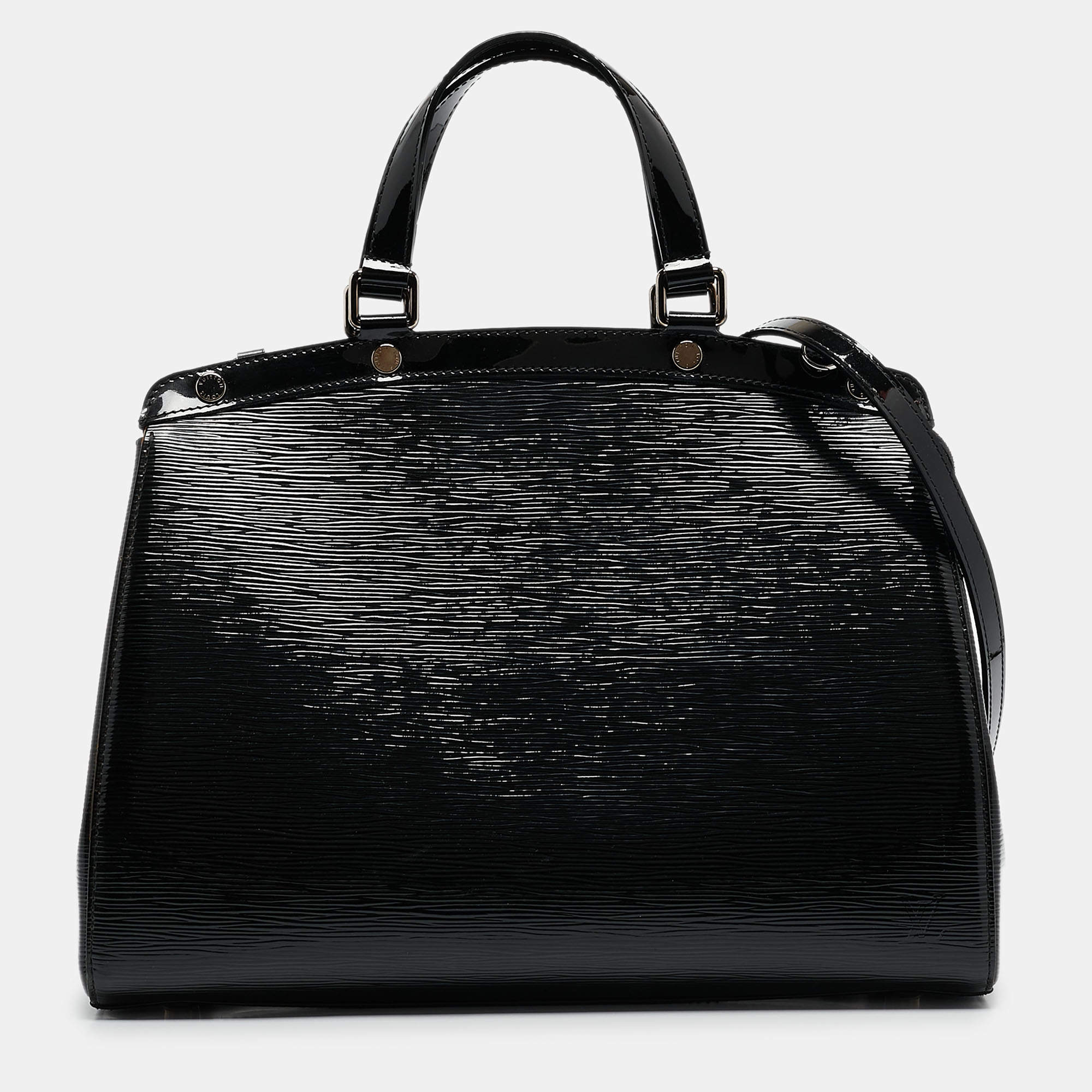 Pre Owned Louis Vuitton Black Electric Epi Leather Brea GM Bag