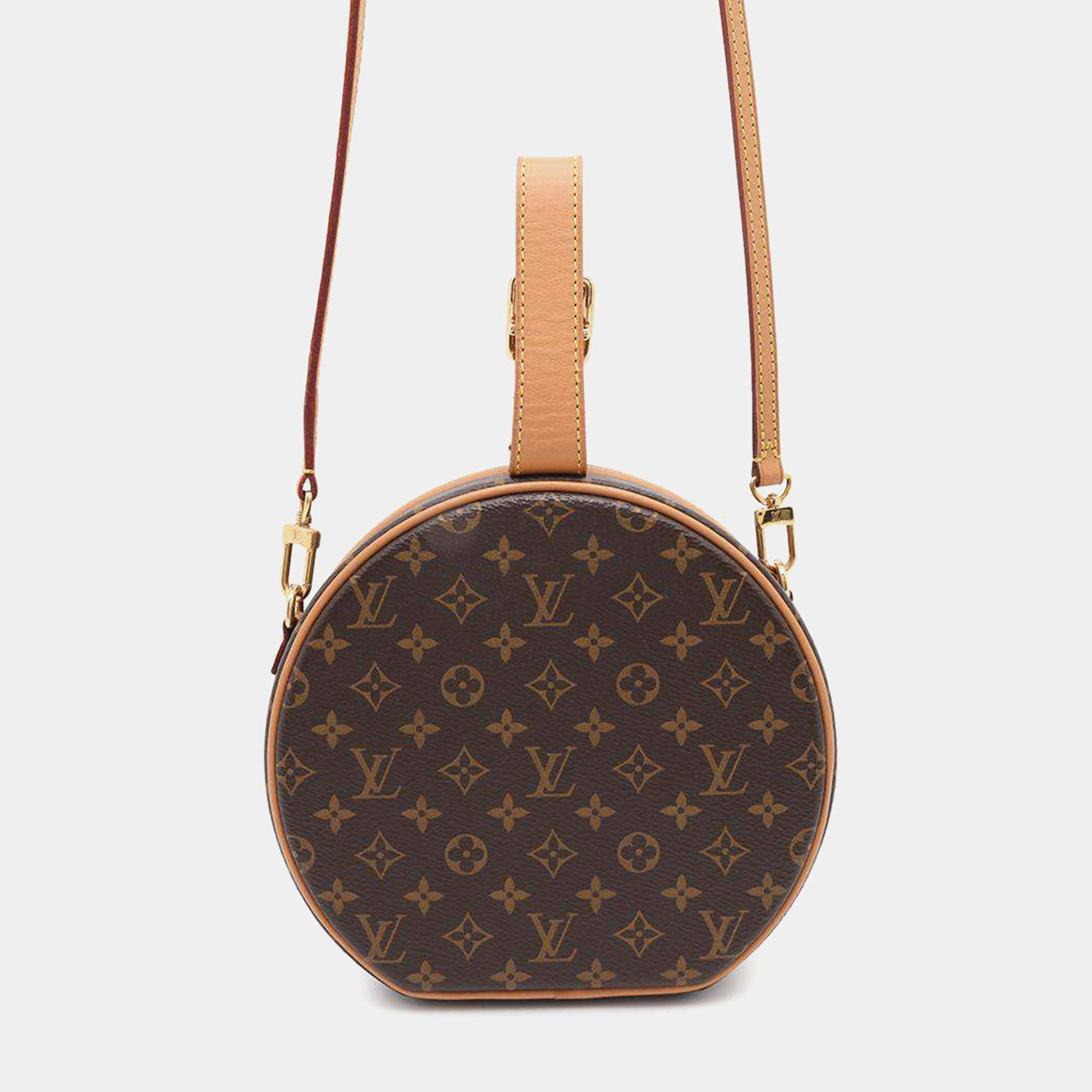 Louis Vuitton Monogram Canvas Petit Boite Chapeau Handbag