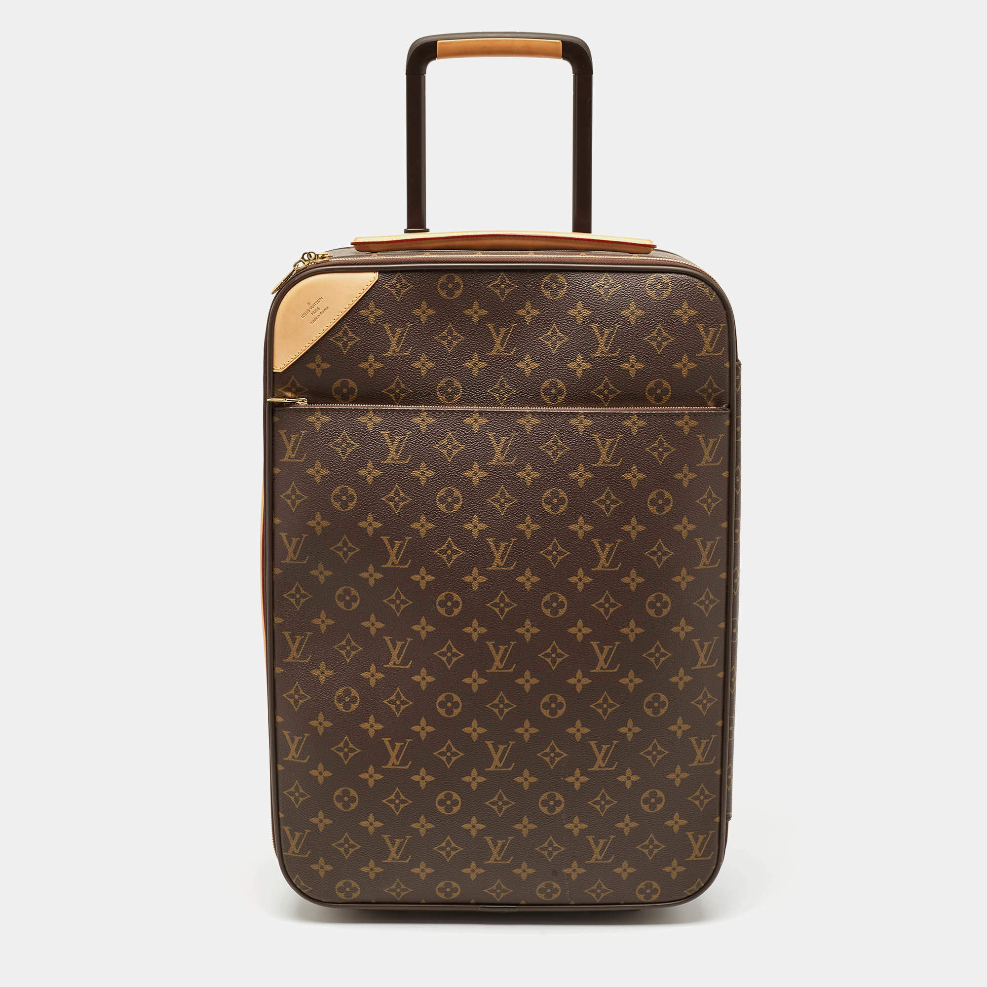 Pre Owned Louis Vuitton Monogram Canvas Pegase Legere 55 Luggage
