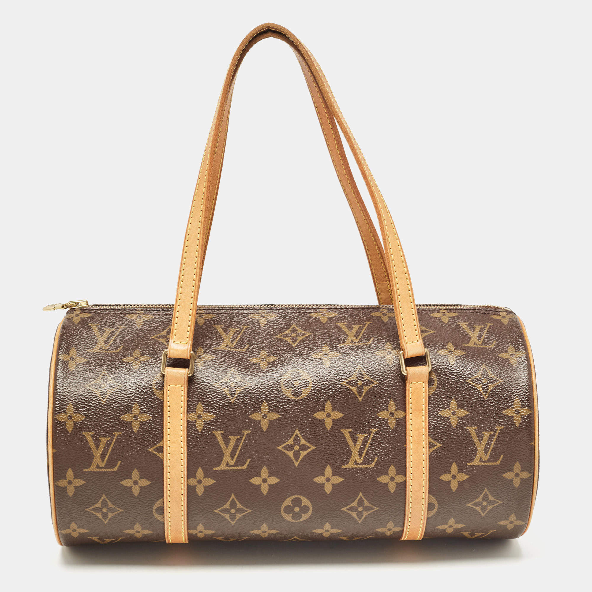 Pre Owned Louis Vuitton Monogram Canvas Papillon 30 Bag