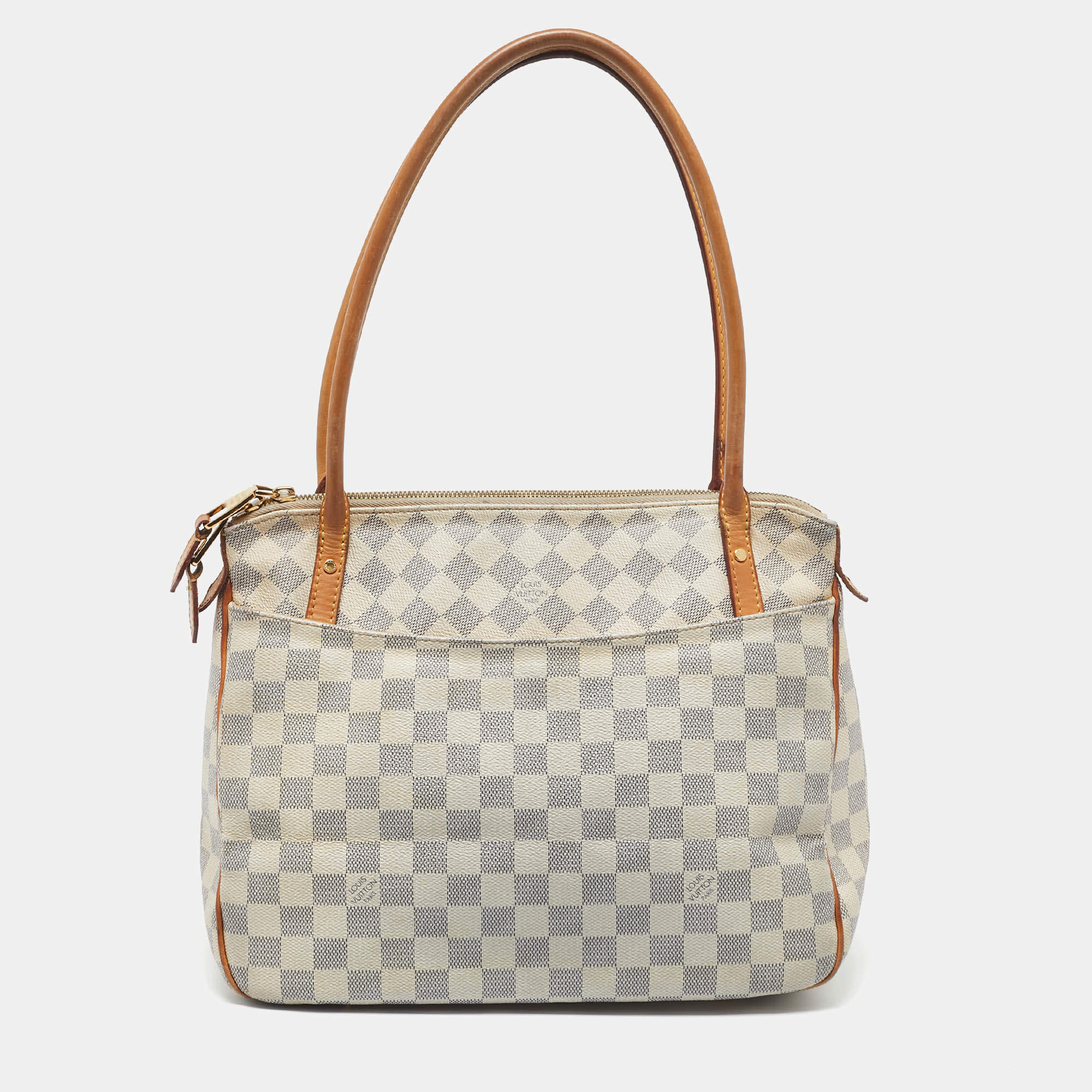 Louis Vuitton Damier Azur Canvas Figheri PM Bag