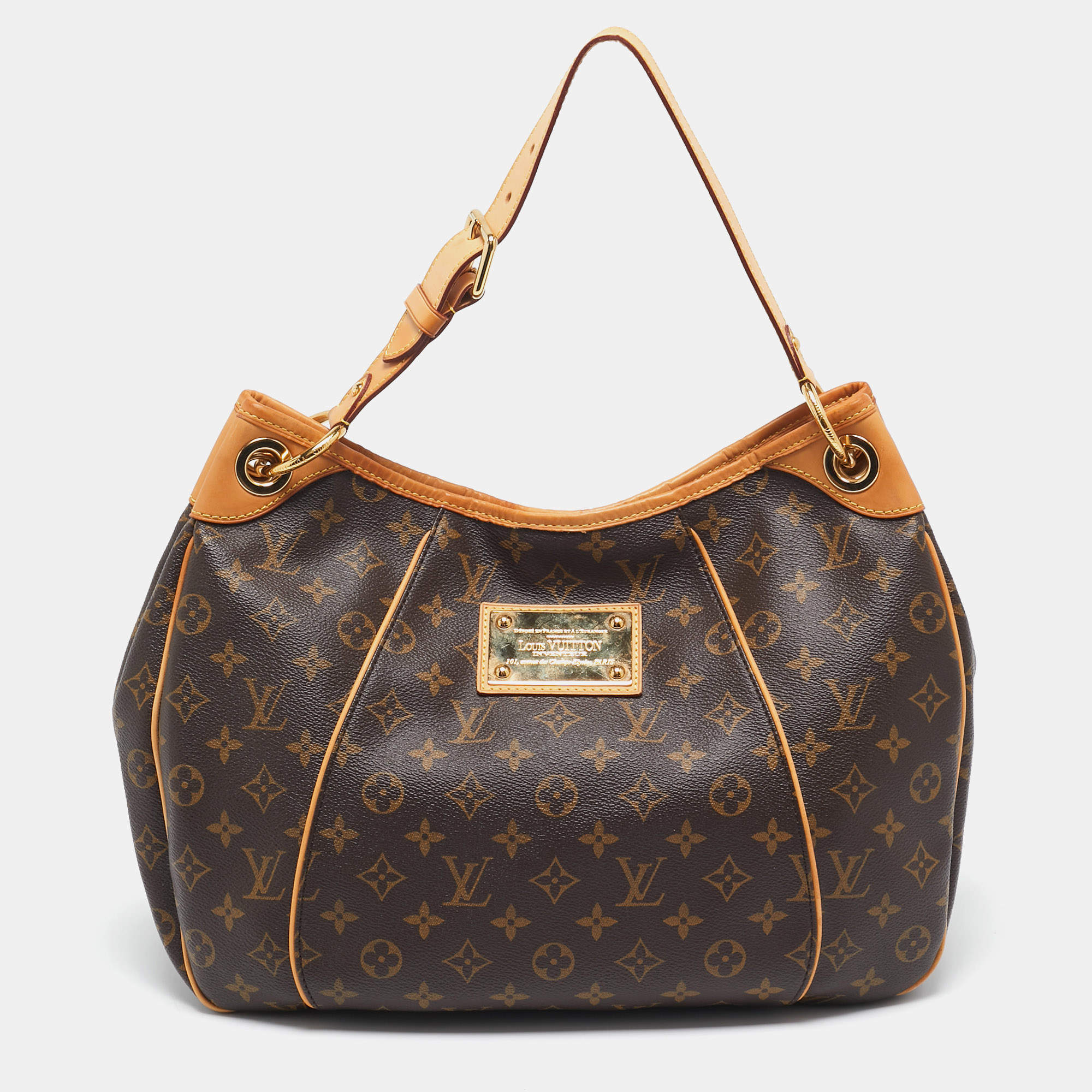 Pre Owned Louis Vuitton Monogram Canvas Galliera PM Bag