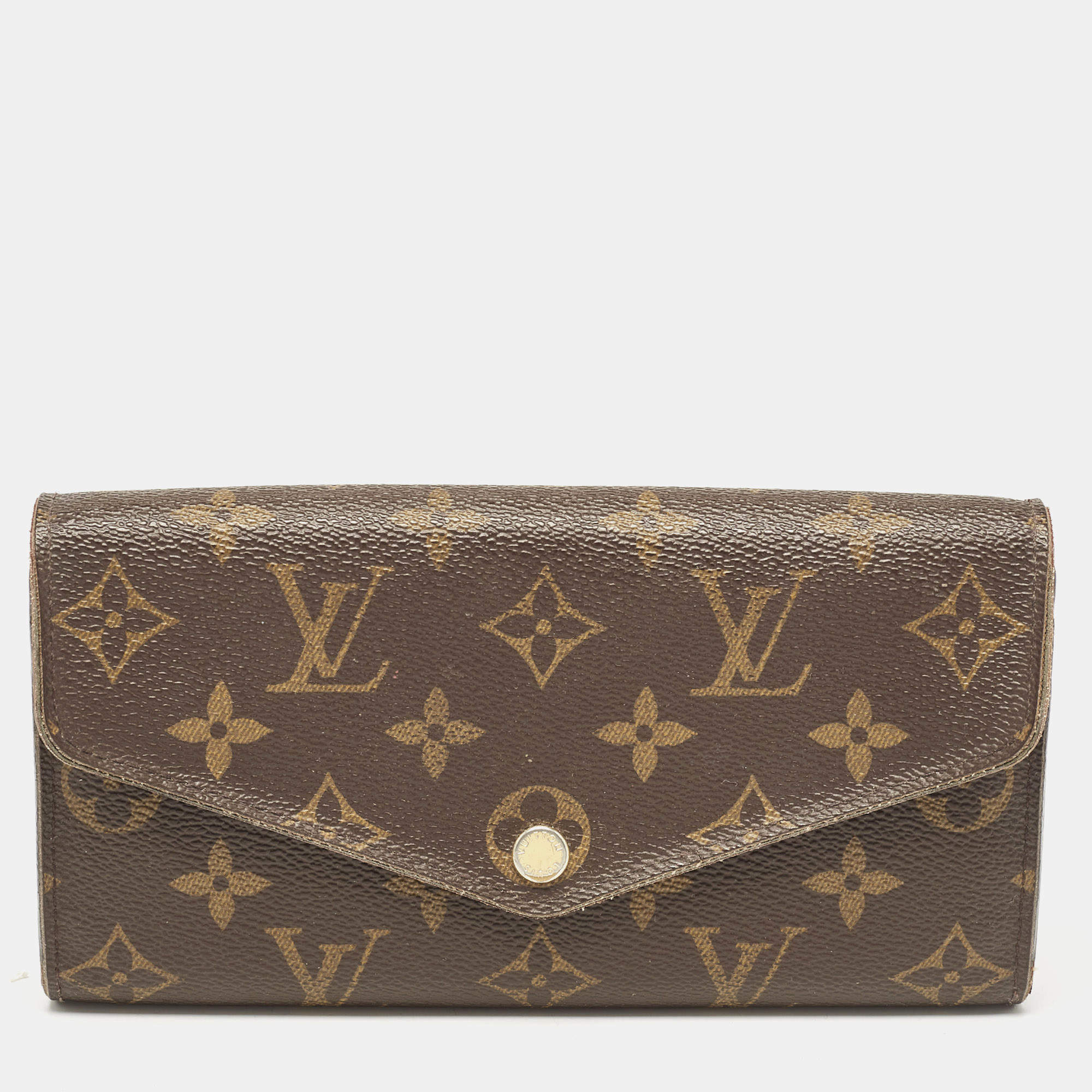 Louis Vuitton Monogram Canvas Sarah Wallet