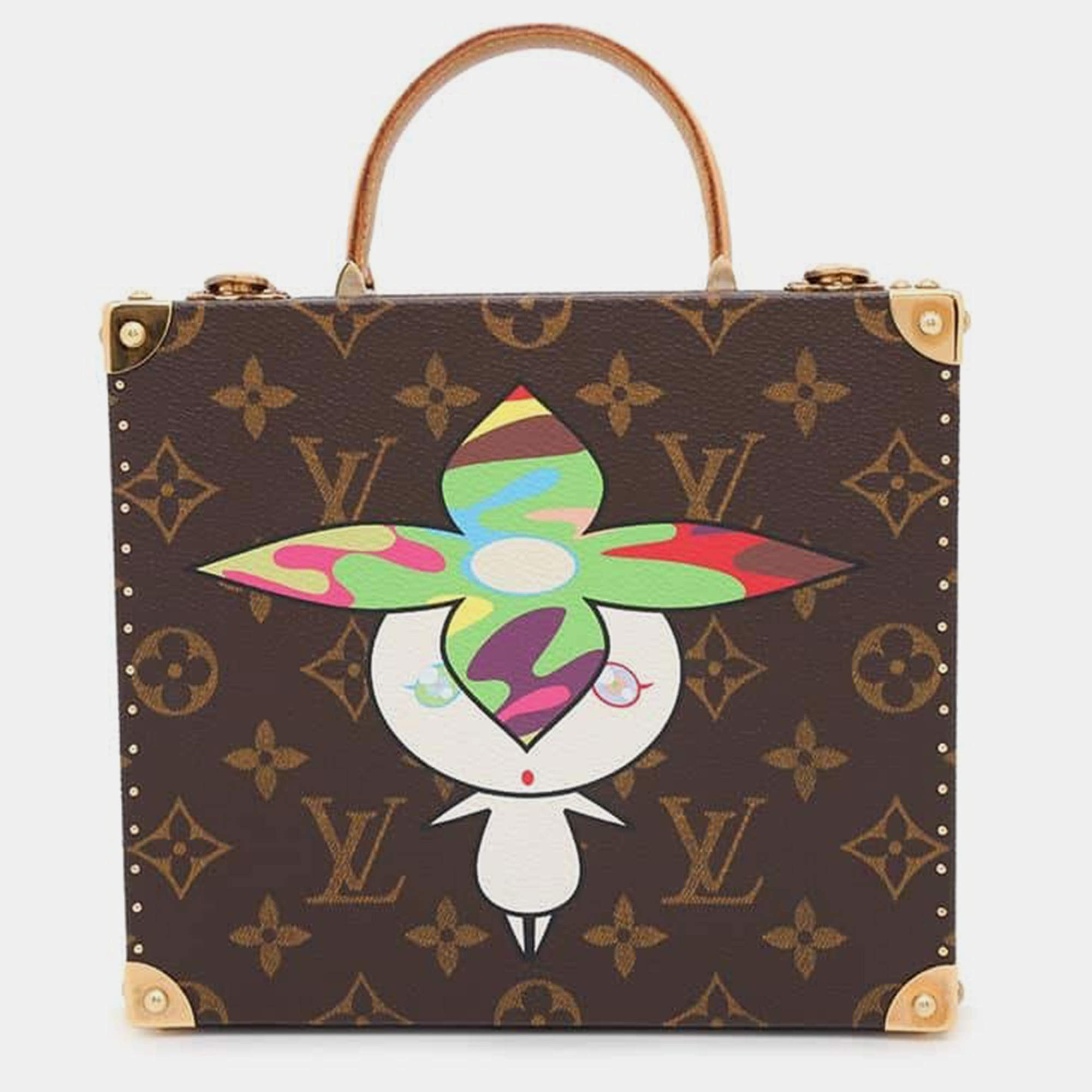 Louis Vuitton Monogram Murakami Canvas Jewelry Box Limited Edition Bag