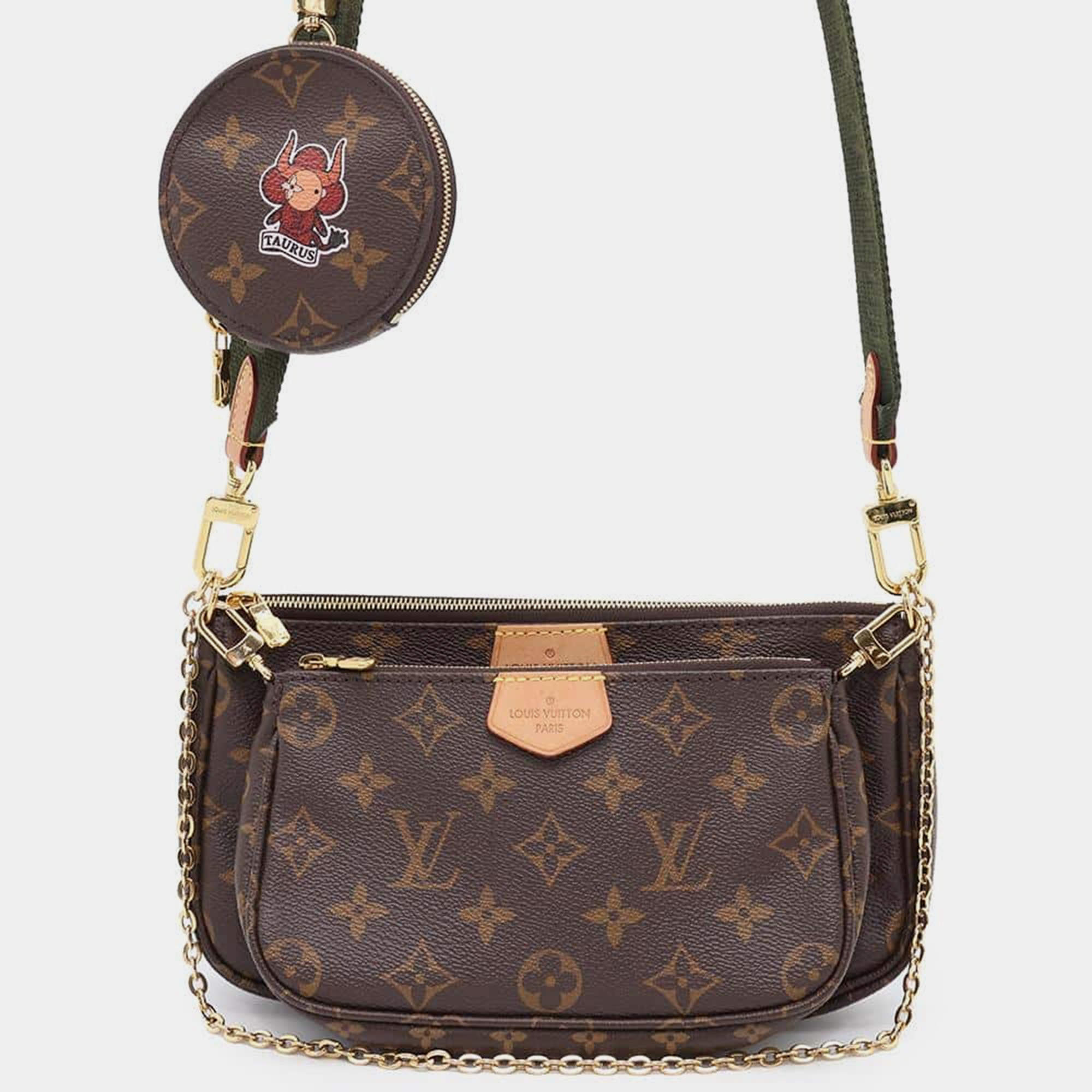 Louis Vuitton Brown Monogram Multi Pochette Accessoires Bag