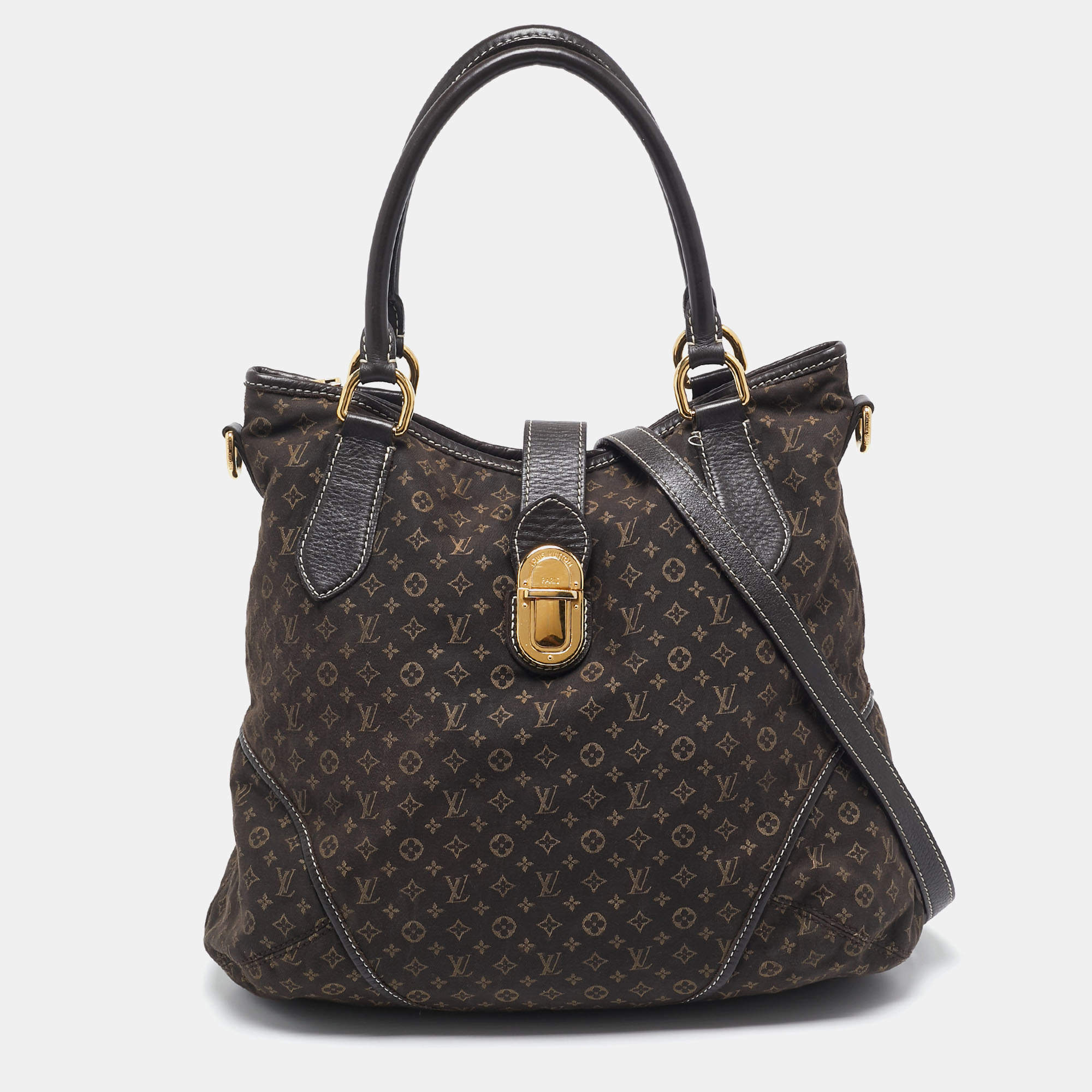 Louis Vuitton Fusain Monogram Idylle Canvas Elegie Bag