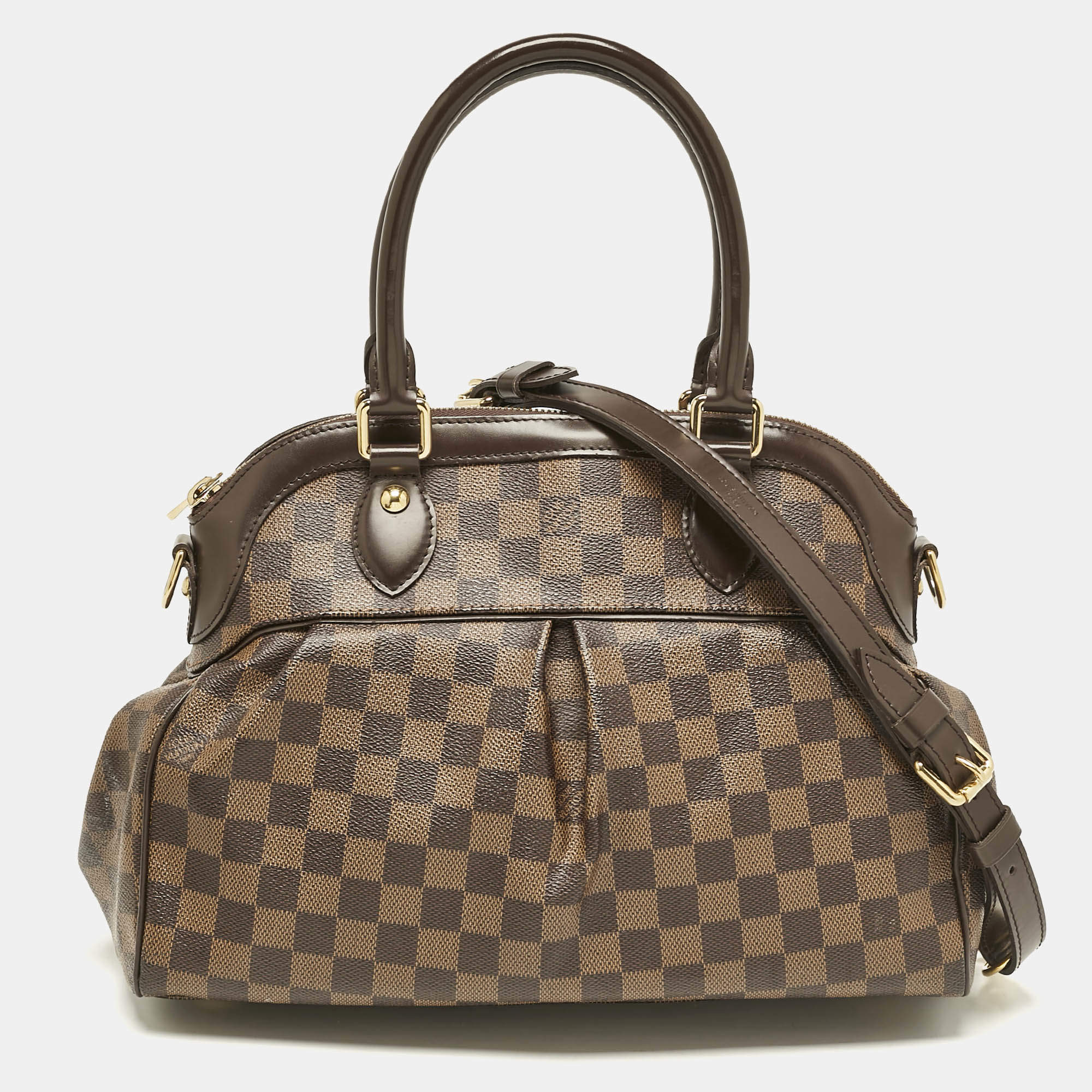 Louis Vuitton Damier Ebene Canvas Trevi PM Bag