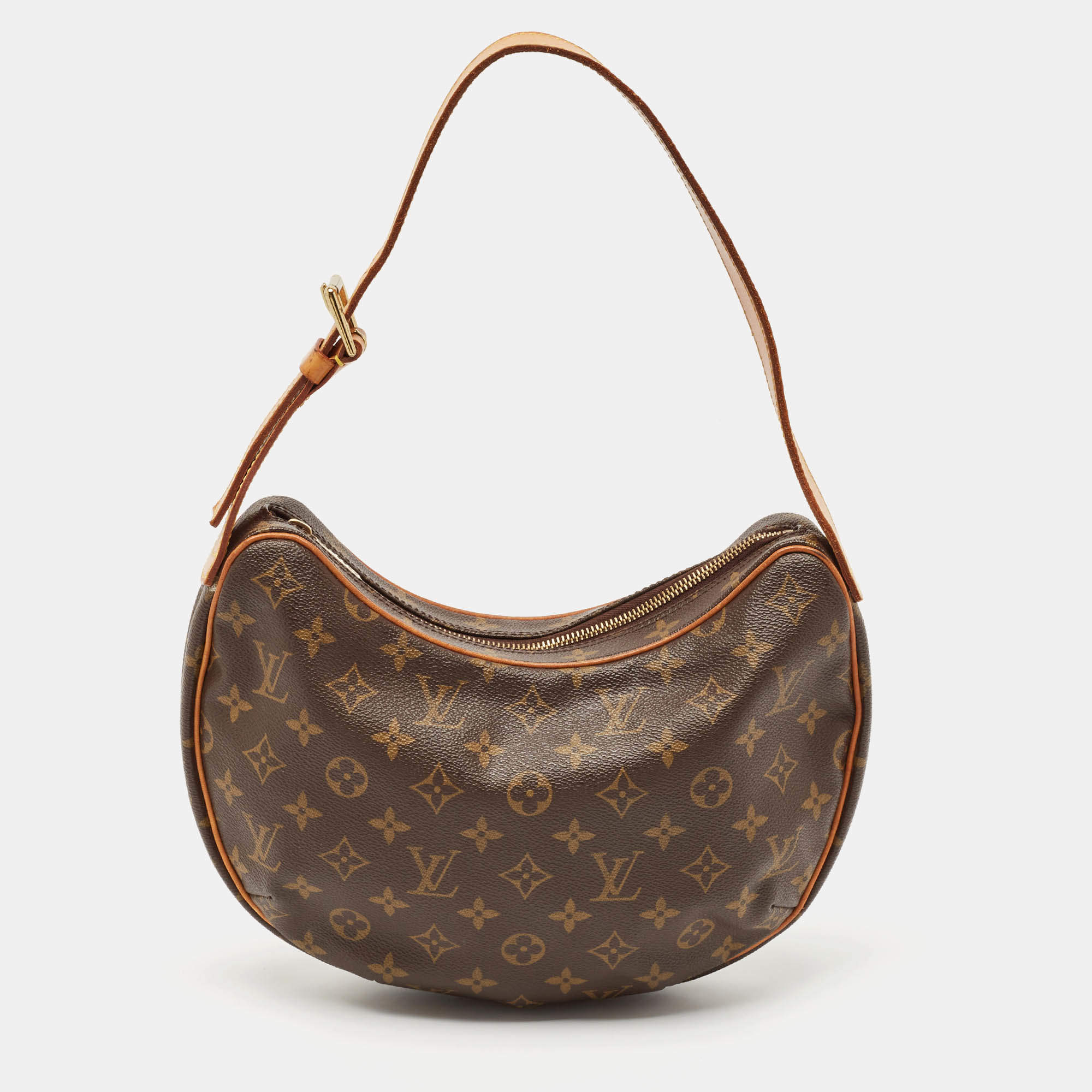 Pre Owned Louis Vuitton Monogram Canvas Croissant MM Bag