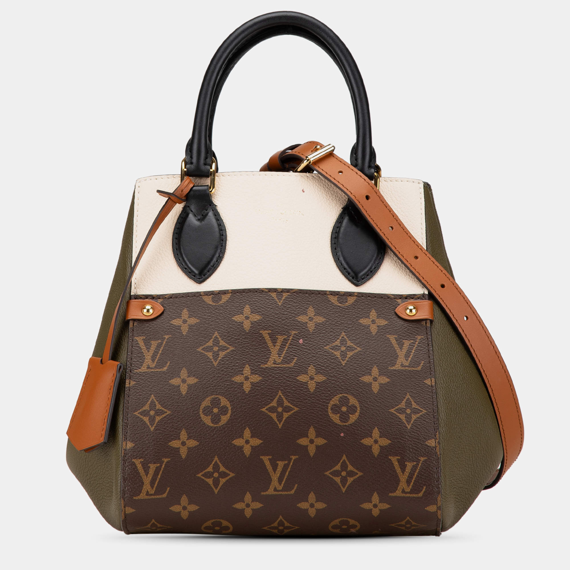 Louis Vuitton Brown Monogram Canvas Fold Tote PM