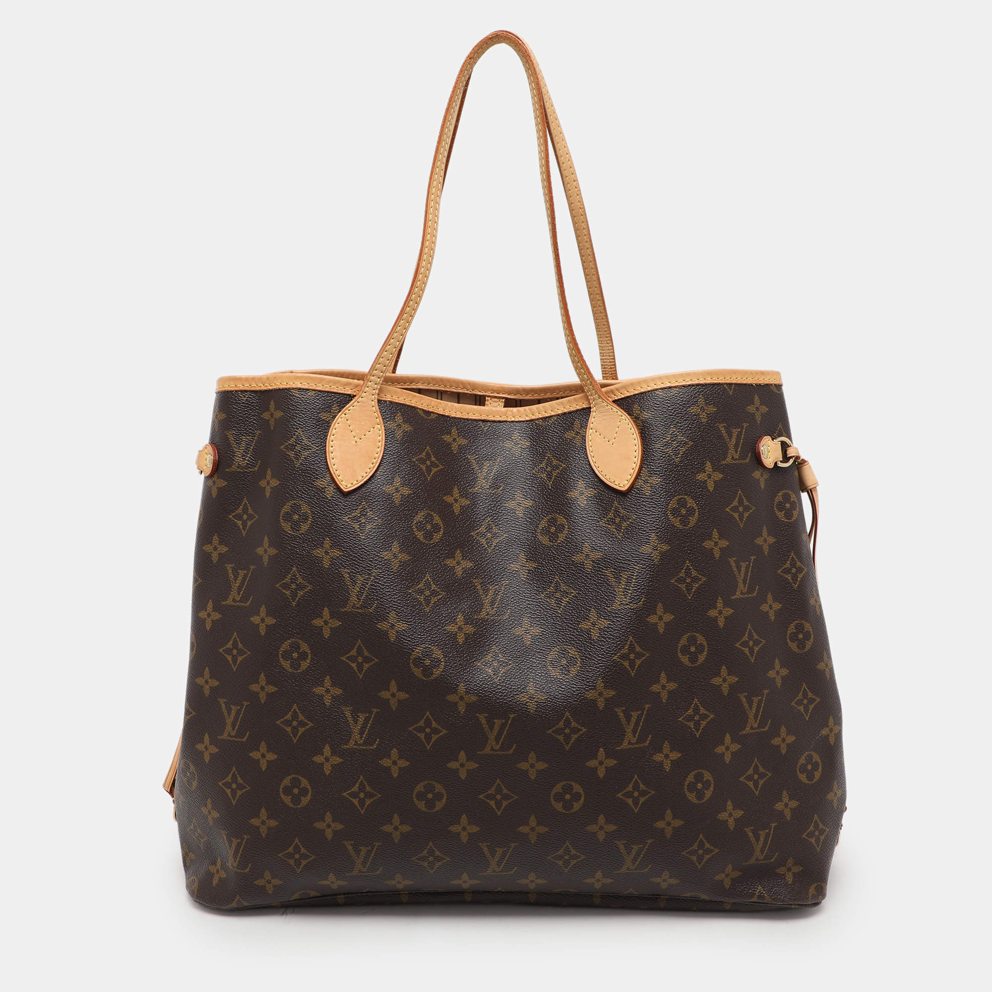 Louis Vuitton Monogram Canvas and Leather Neverfull GM Bag