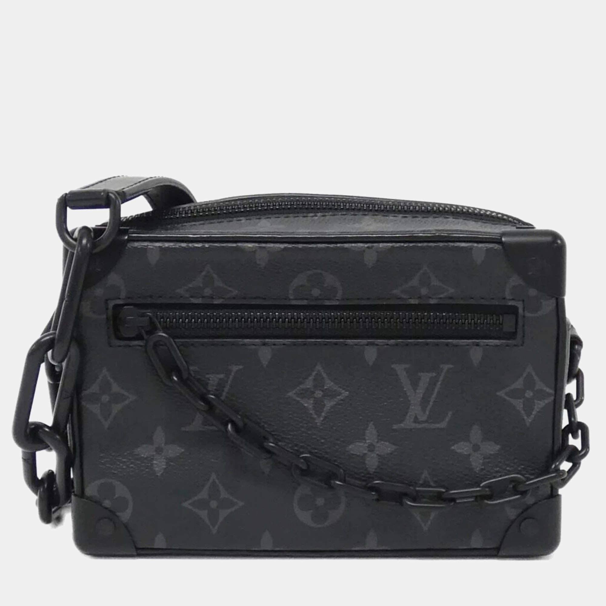 Louis Vuitton Monogram Eclipse Mini Soft Trunk Shoulder Bag