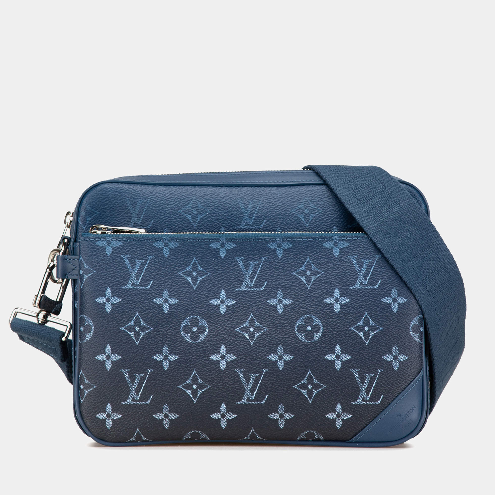 Louis Vuitton Blue Monogram Gradient Trio Messenger Bag