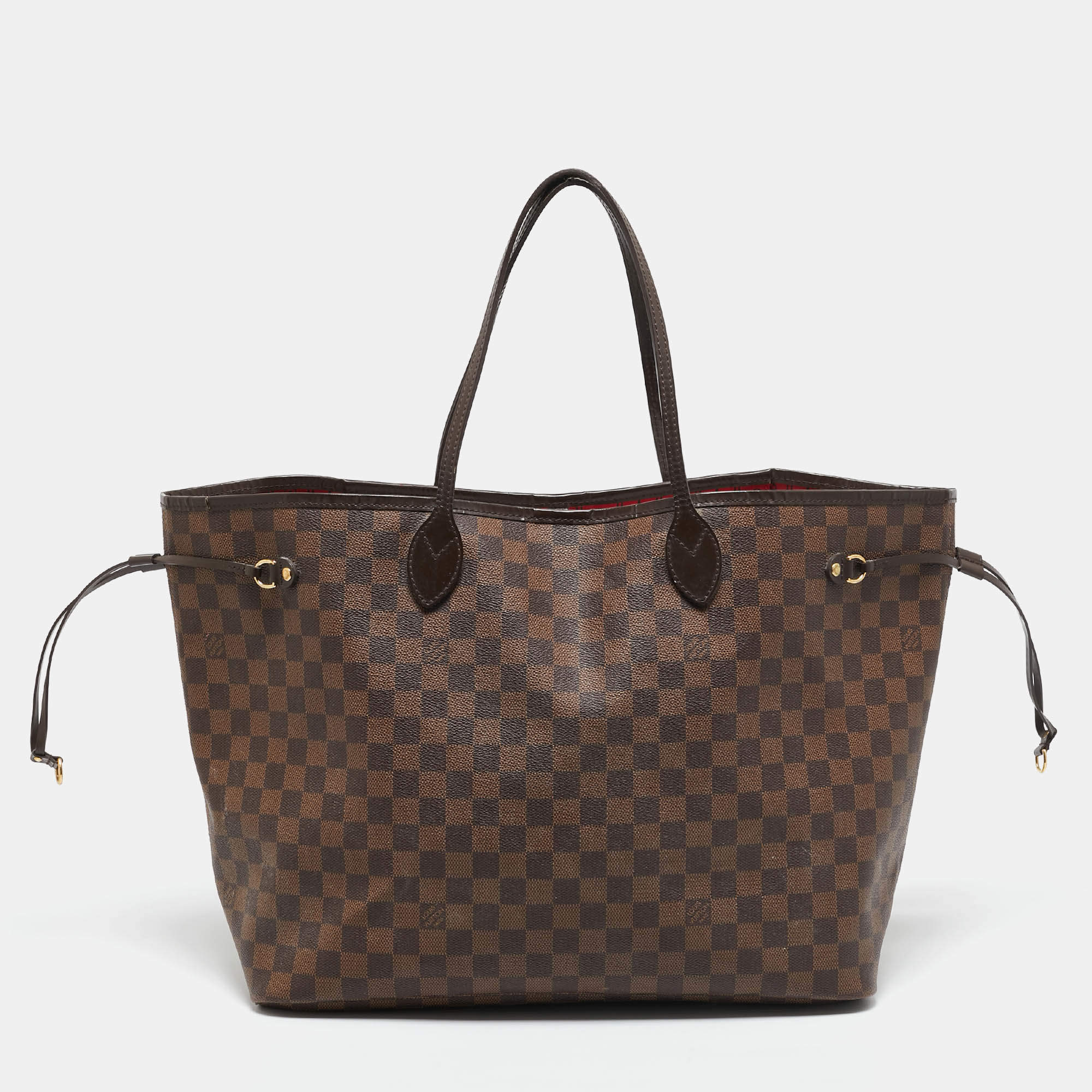 Louis Vuitton Damier Ebene Canvas Neverfull GM Bag