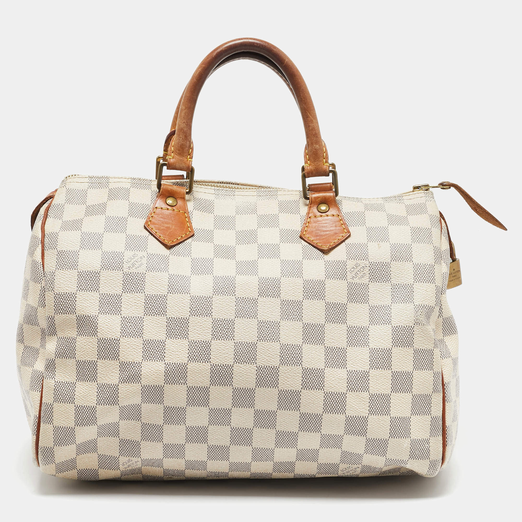 Louis Vuitton Damier Azur Canvas Speedy 30 Bag
