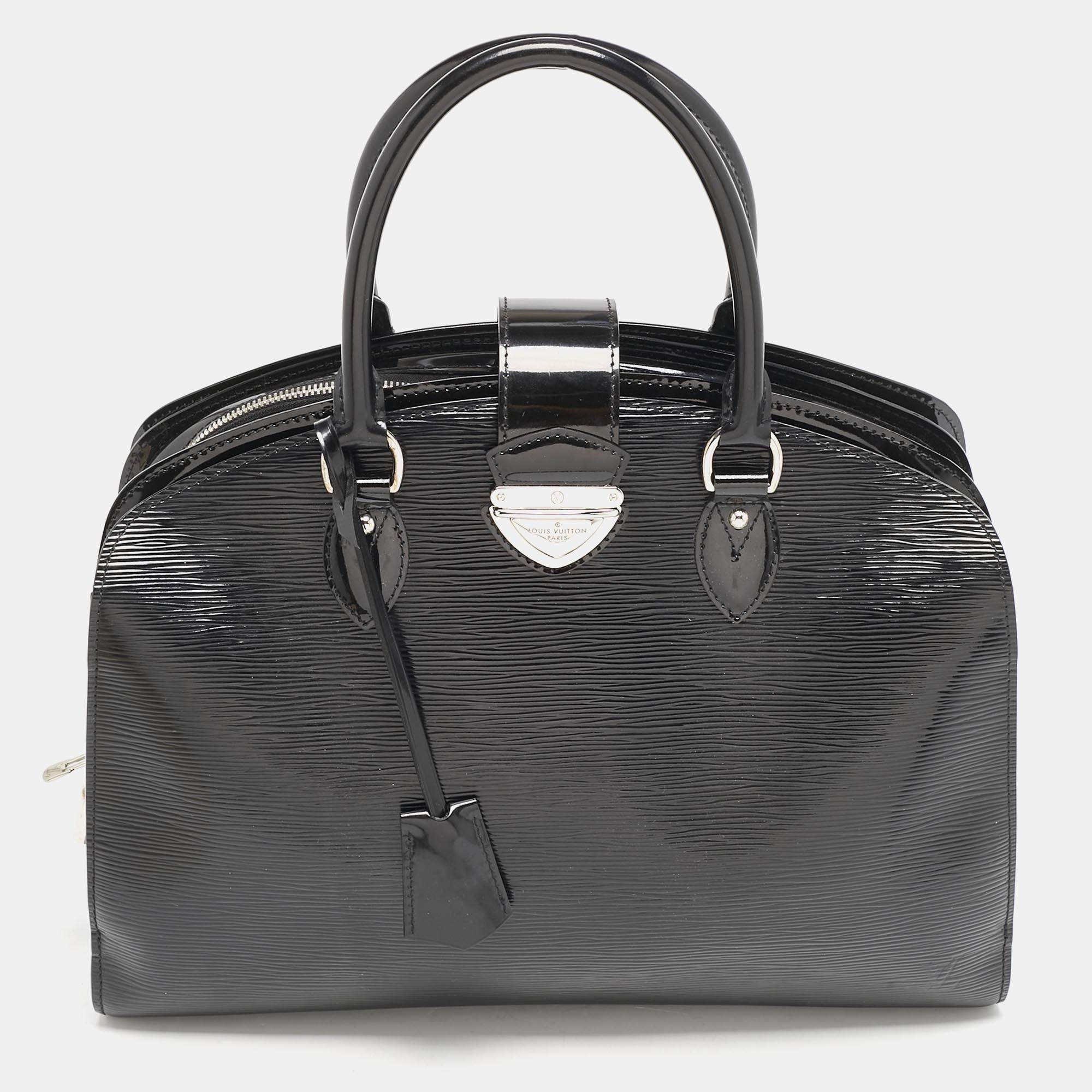 Louis Vuitton Black Electric Epi Leather Pont Neuf GM Bag