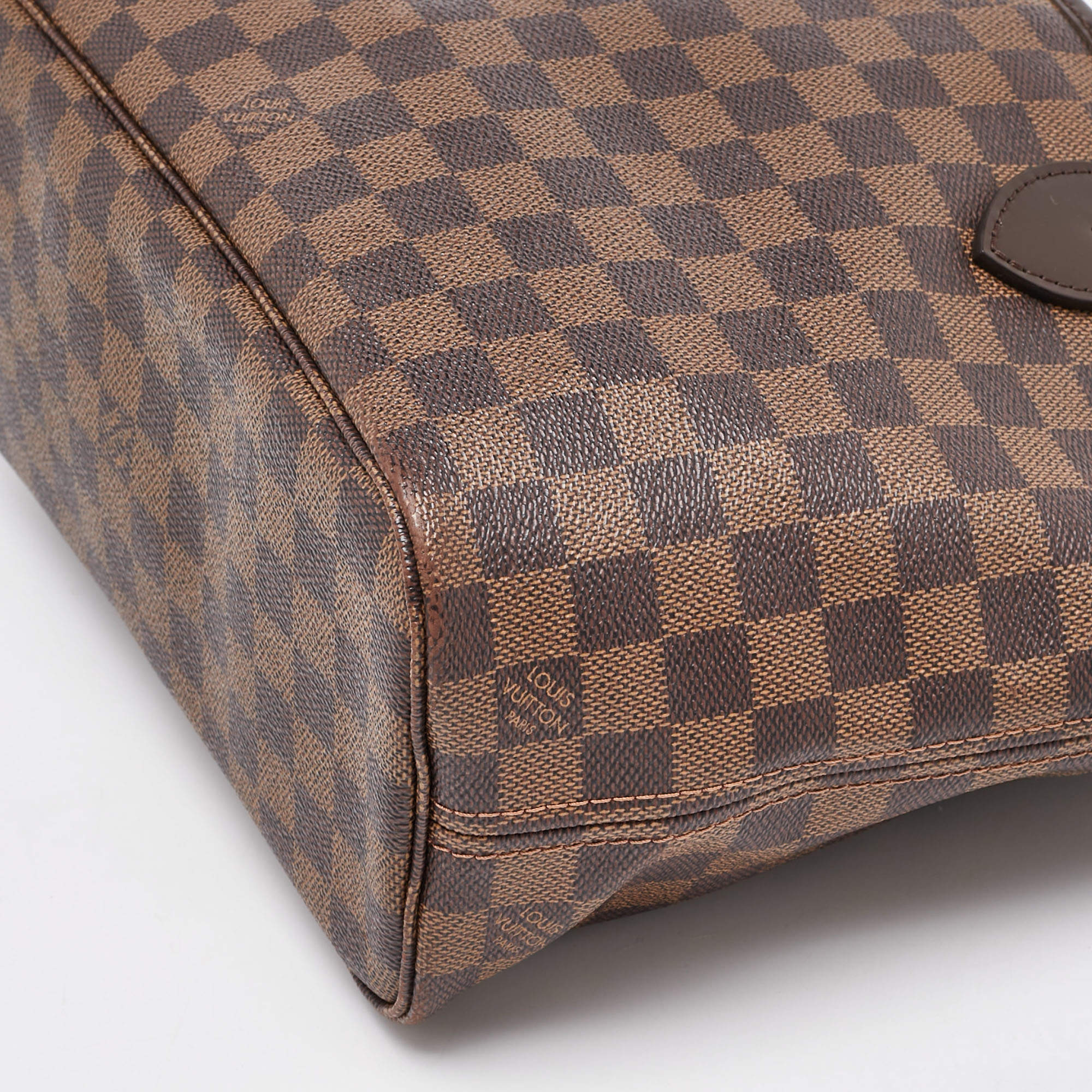 Pre Owned Louis Vuitton Damier Ebene Canvas Neverfull PM Bag