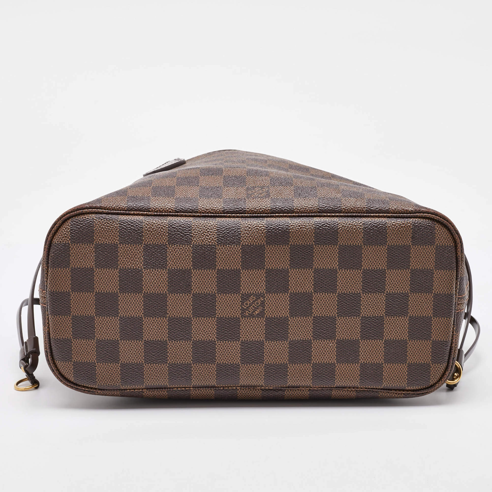 Pre Owned Louis Vuitton Damier Ebene Canvas Neverfull PM Bag