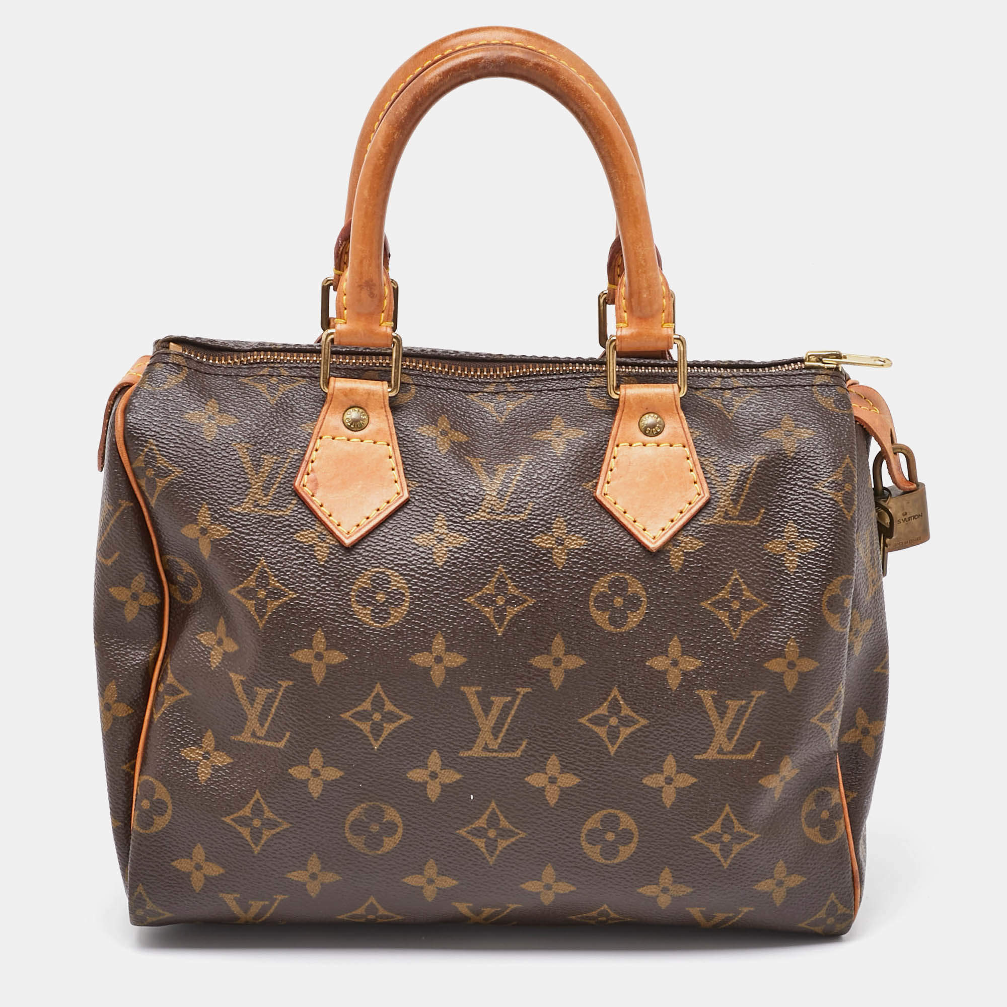 Louis Vuitton Monogram Canvas Speedy 25 Bag