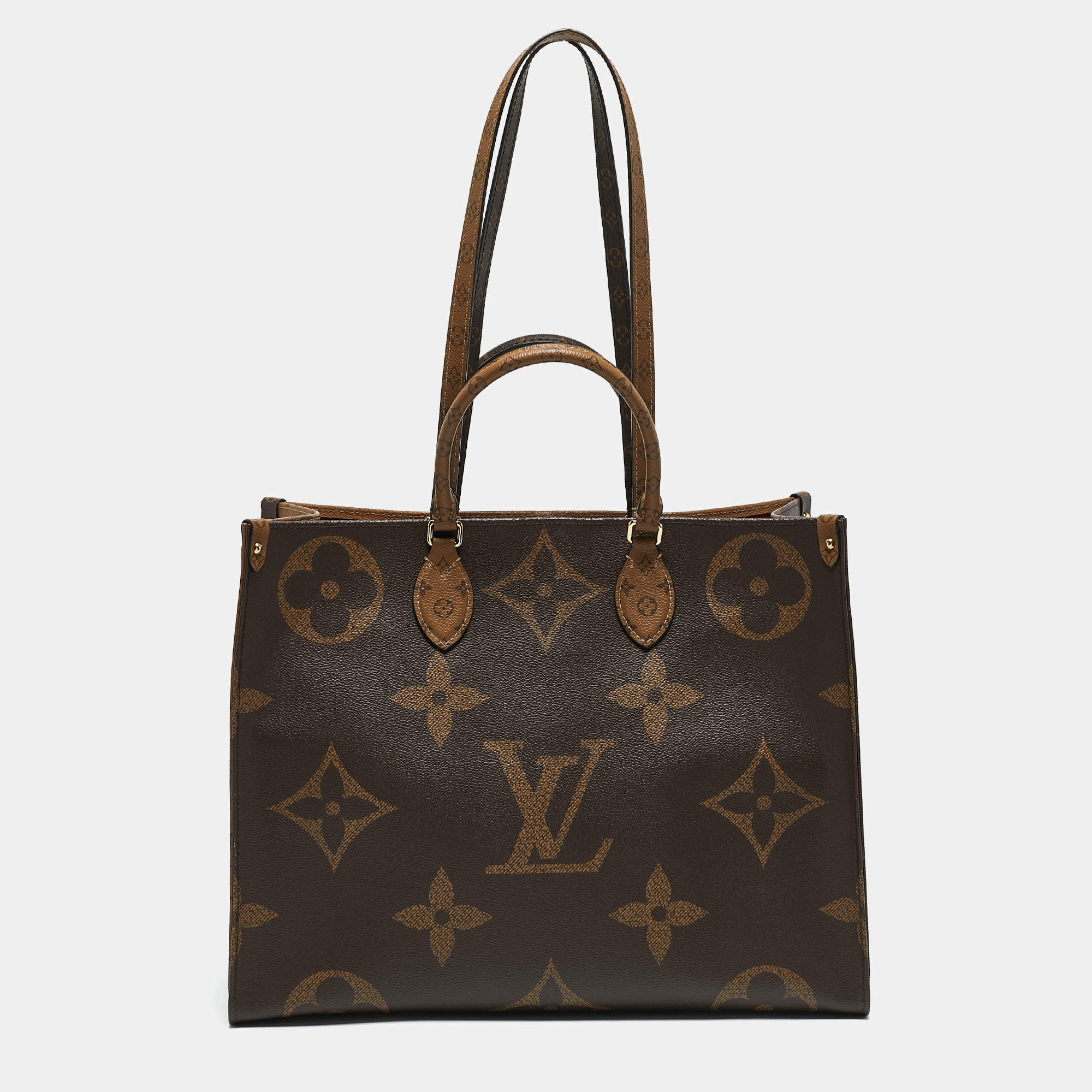 Louis Vuitton Monogram Reverse Giant Canvas OnTheGo GM Bag