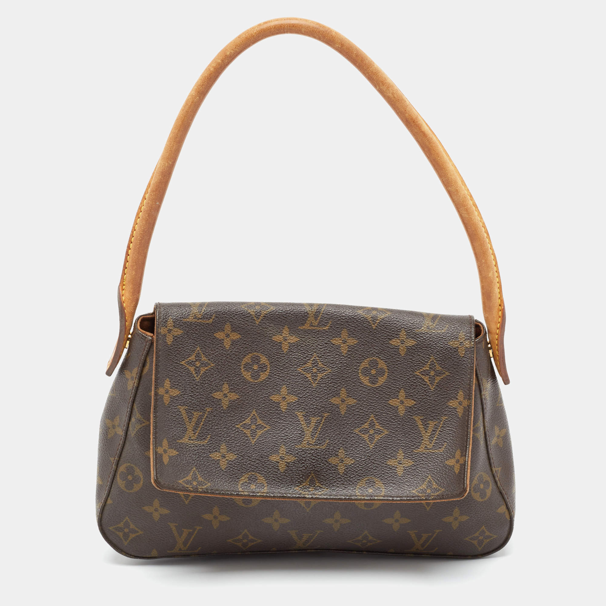 Pre Owned Louis Vuitton Monogram Canvas Looping PM Bag
