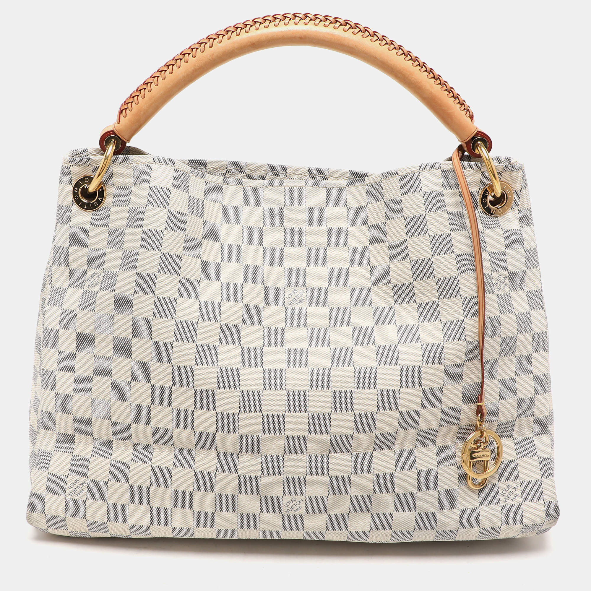 Louis Vuitton Damier Azur Canvas and Leather Artsy MM Bag