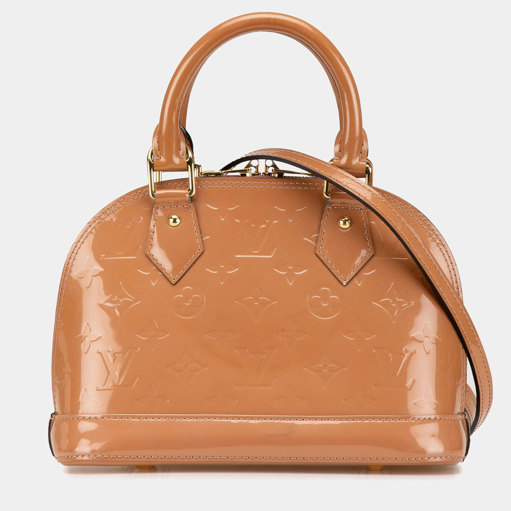 مملوكة مسبقًا حقيبة لويس فيتون ألمي بي بي فيرنيه مونوغرامي بنية اللون