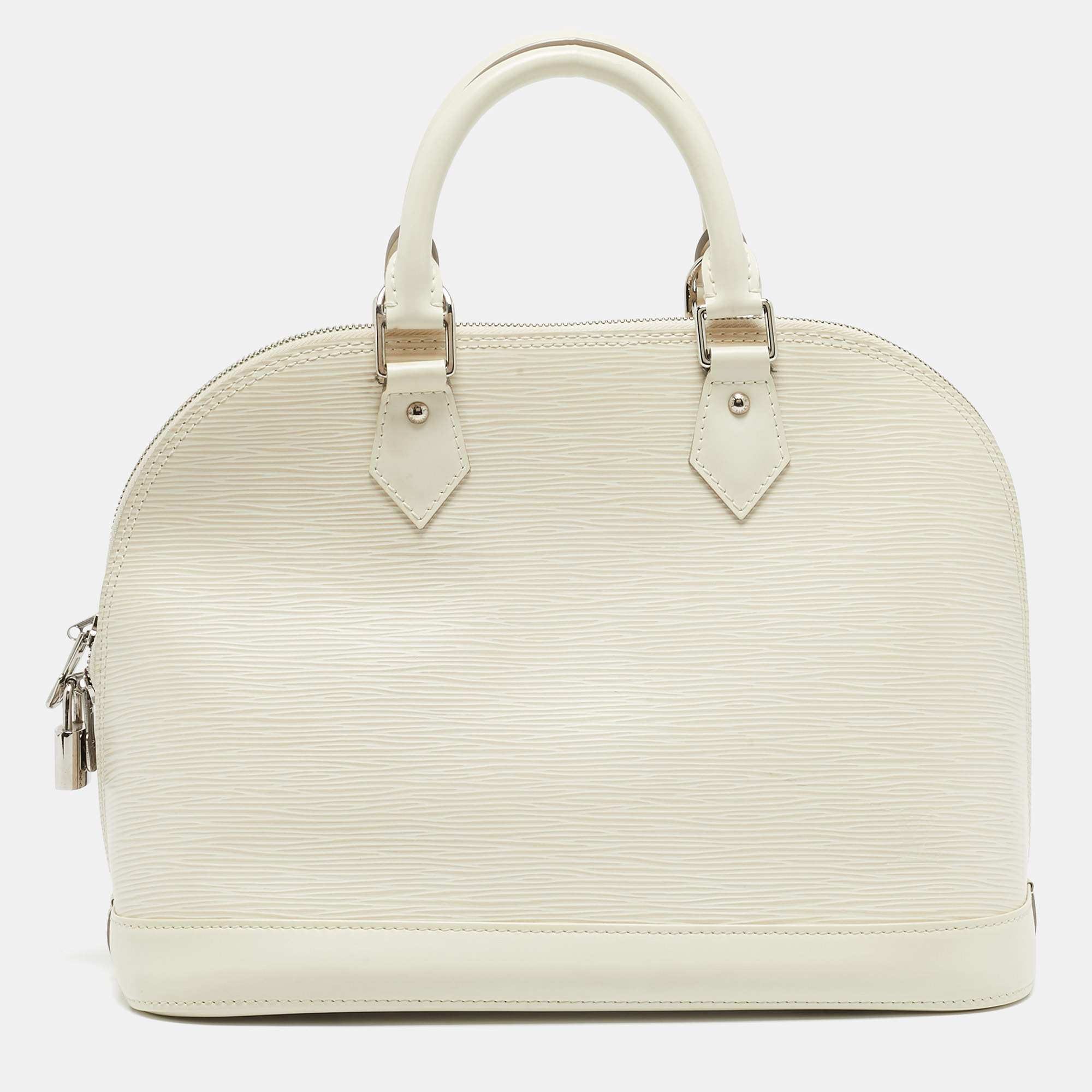 Louis Vuitton Ivorie Epi Leather Alma PM Bag