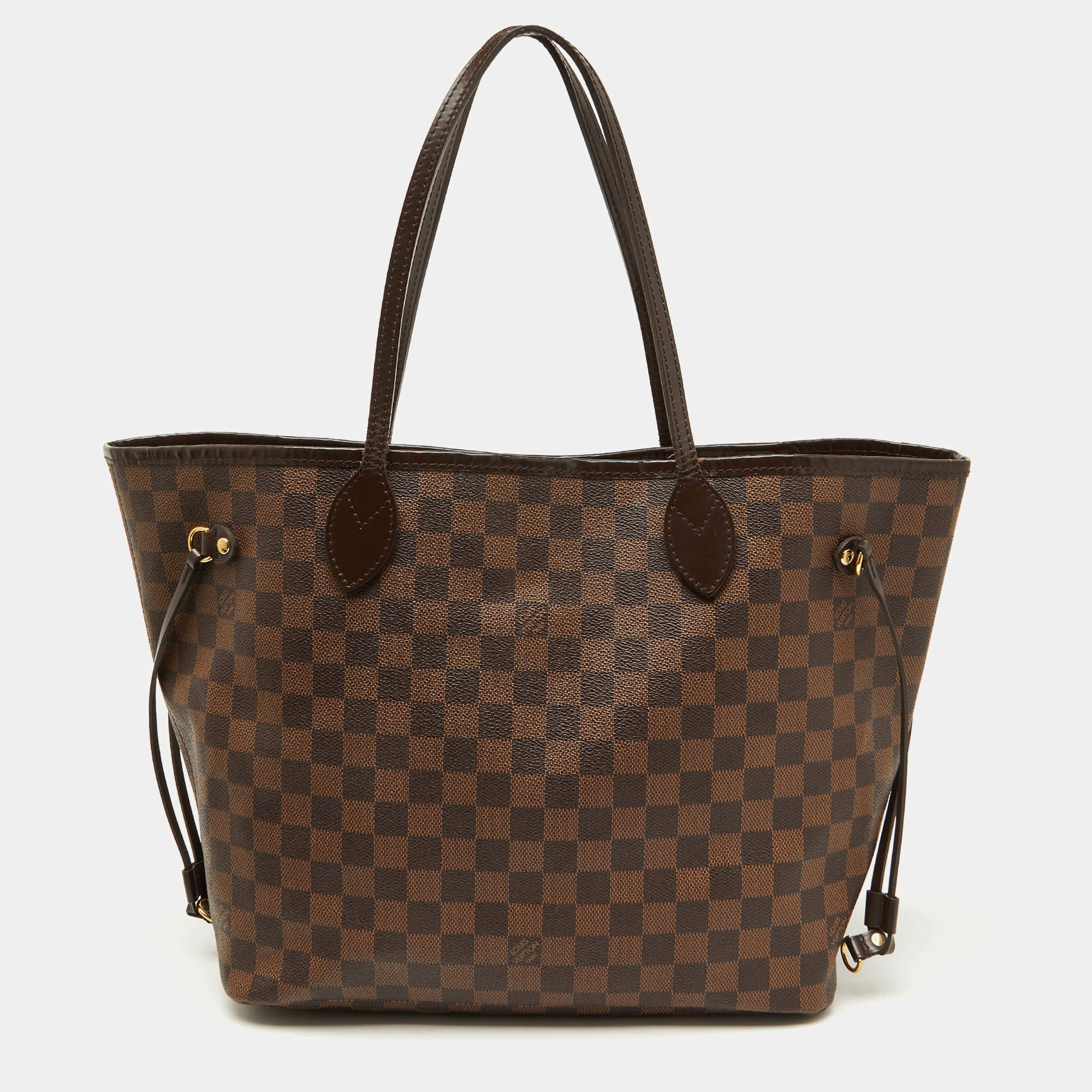 Louis Vuitton Damier Ebene Canvas Neverfull MM Bag