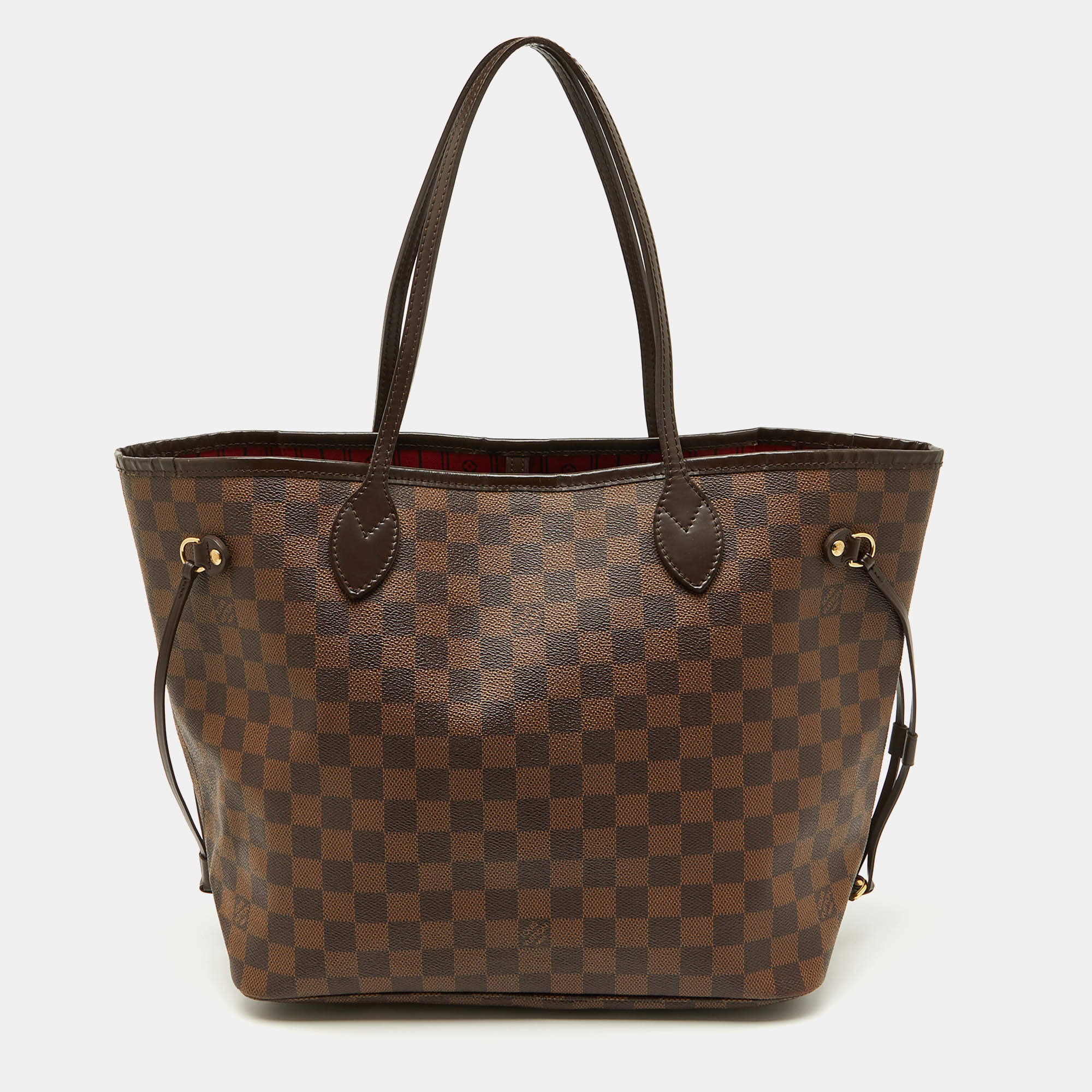 Louis Vuitton Damier Ebene Canvas Neverfull MM Bag