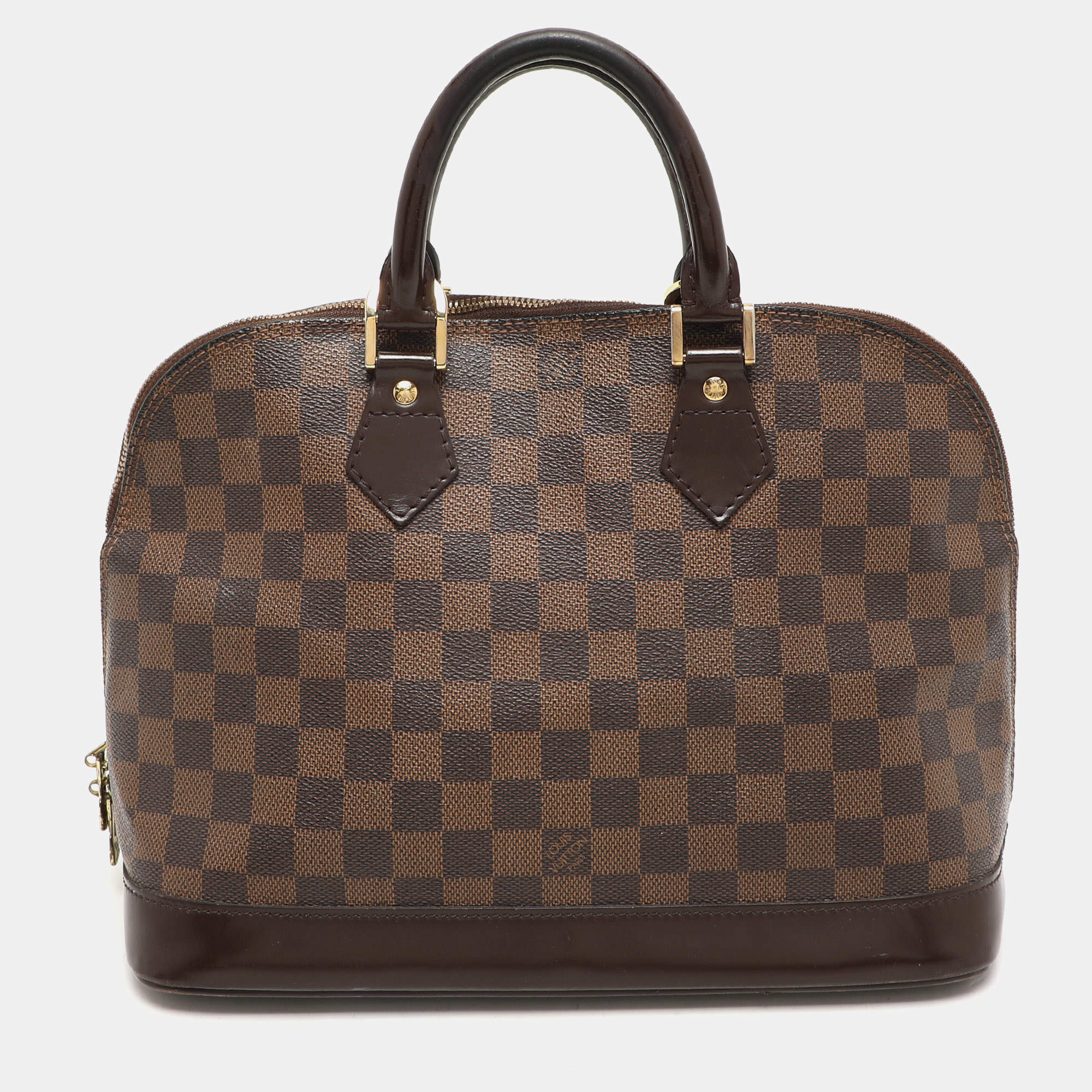 Louis Vuitton Damier Ebene Canvas Alma MM Bag