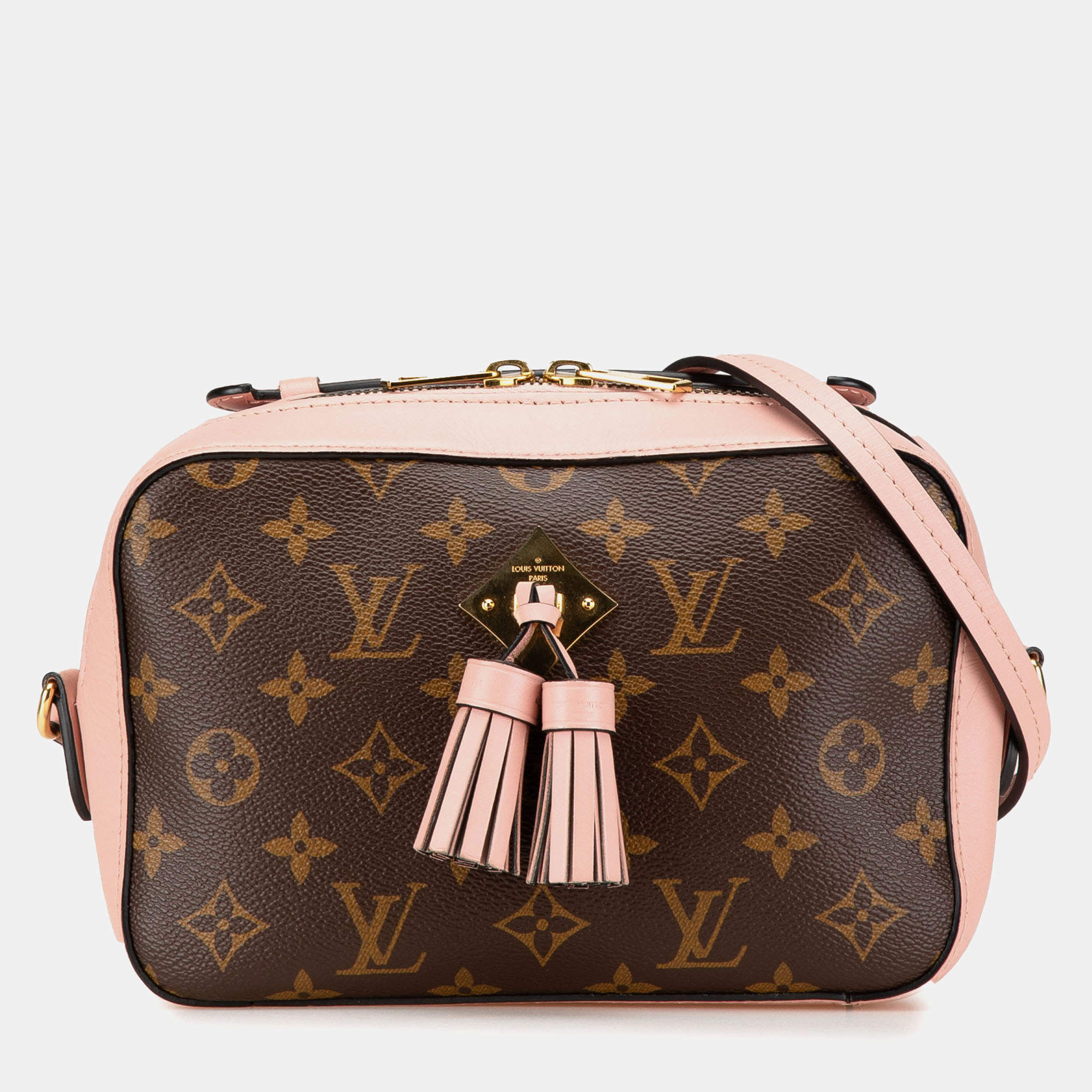 Louis Vuitton Brown Monogram Saintonge Bag