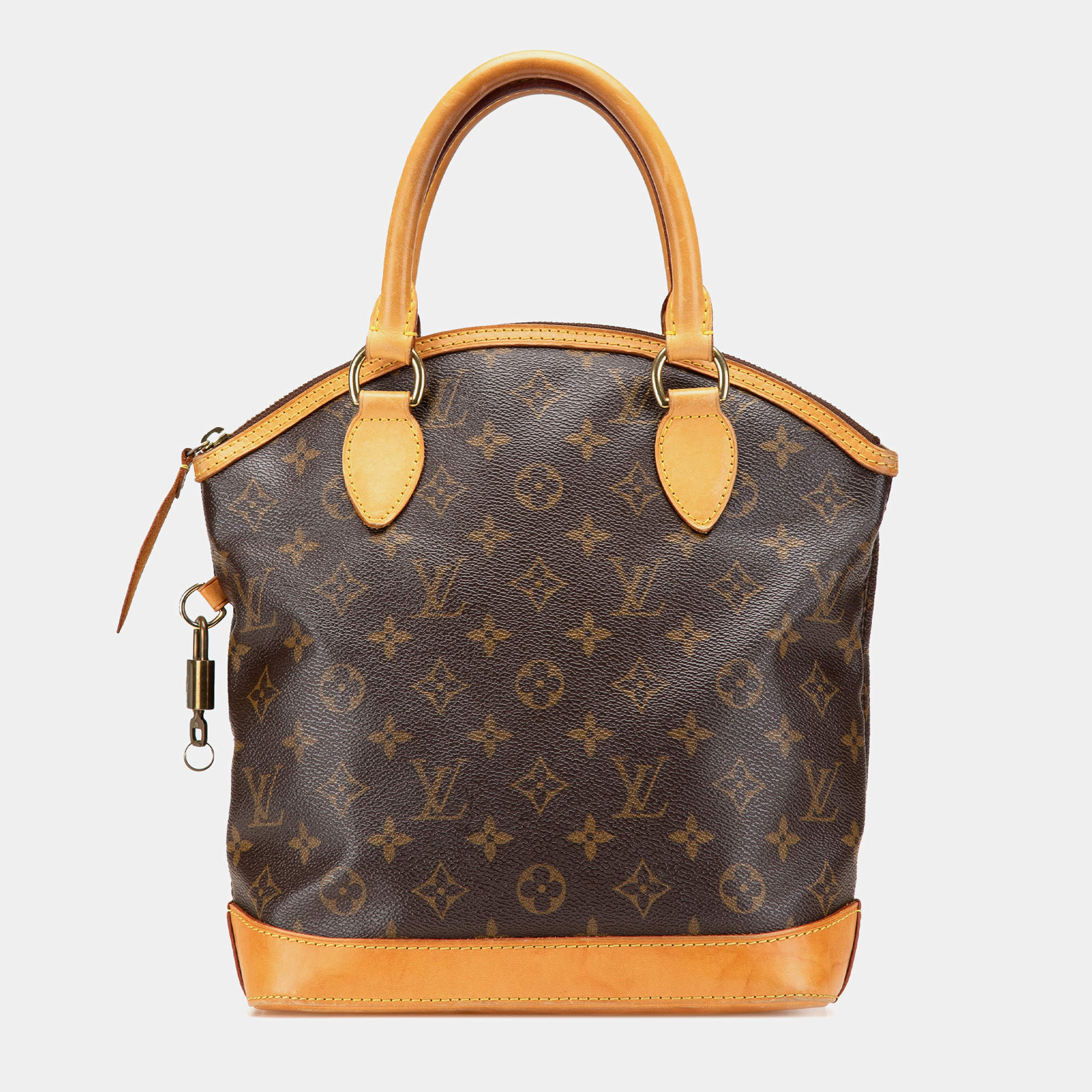 Louis Vuitton Brown Monogram Lockit PM Bag