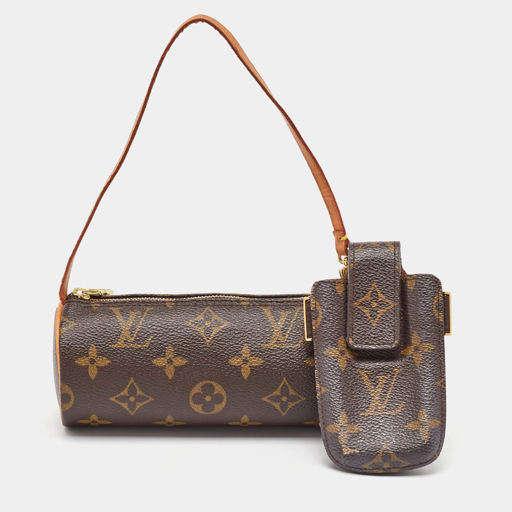 Pre Owned Louis Vuitton Monogram Canvas Mini Papillon Bag