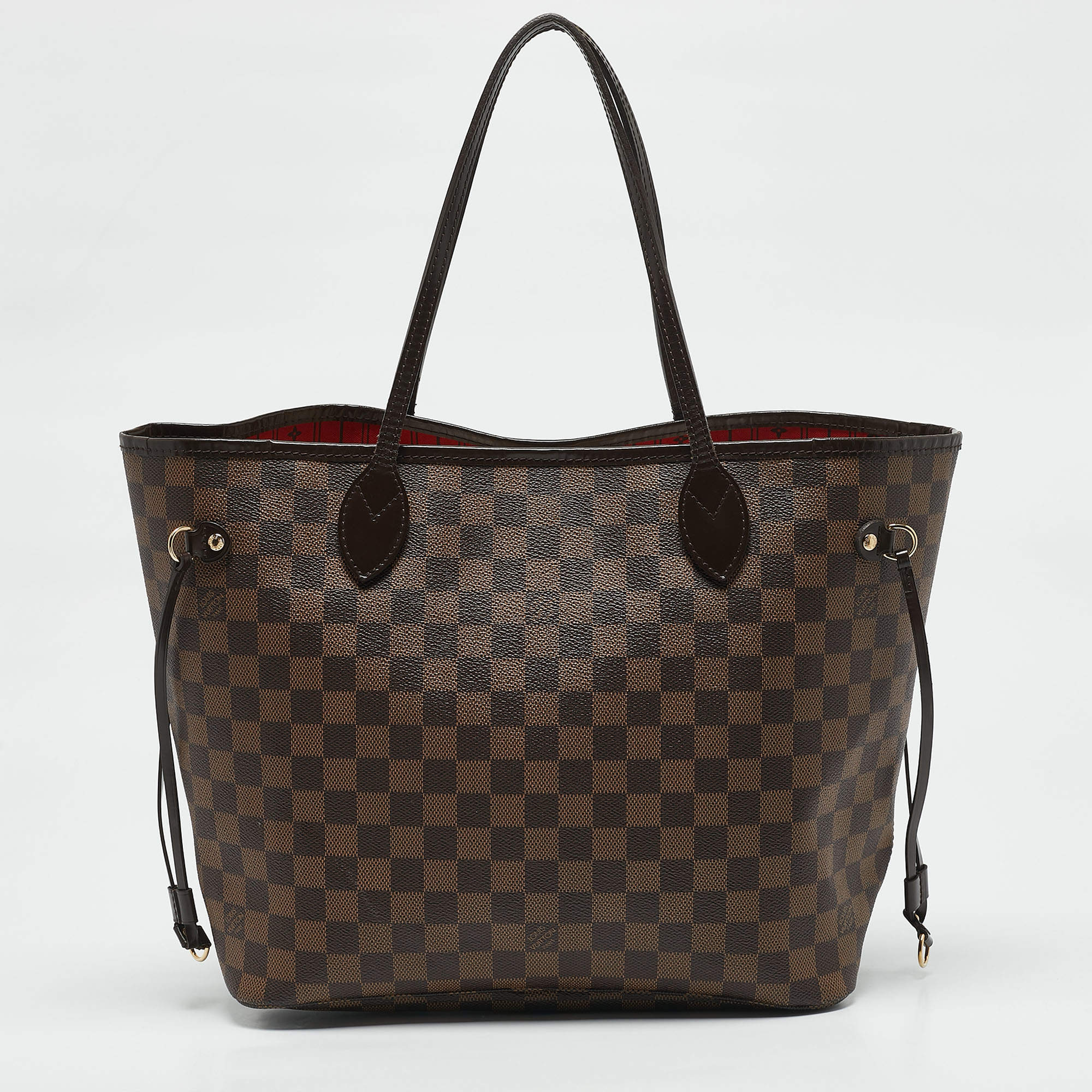 Louis Vuitton Damier Ebene Canvas Neverfull MM Bag