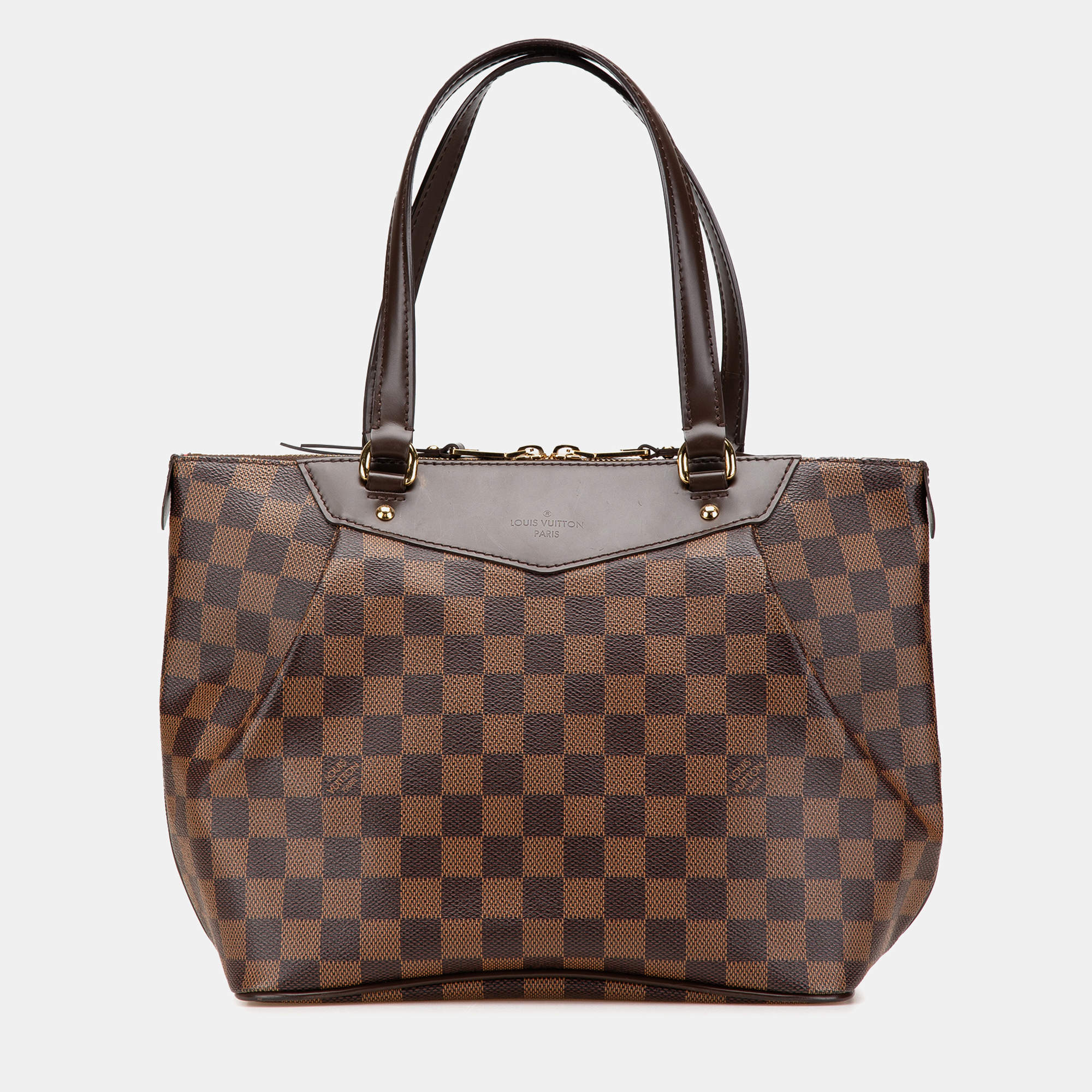 Louis Vuitton Brown Damier Ebene Westminster PM Tote Bag