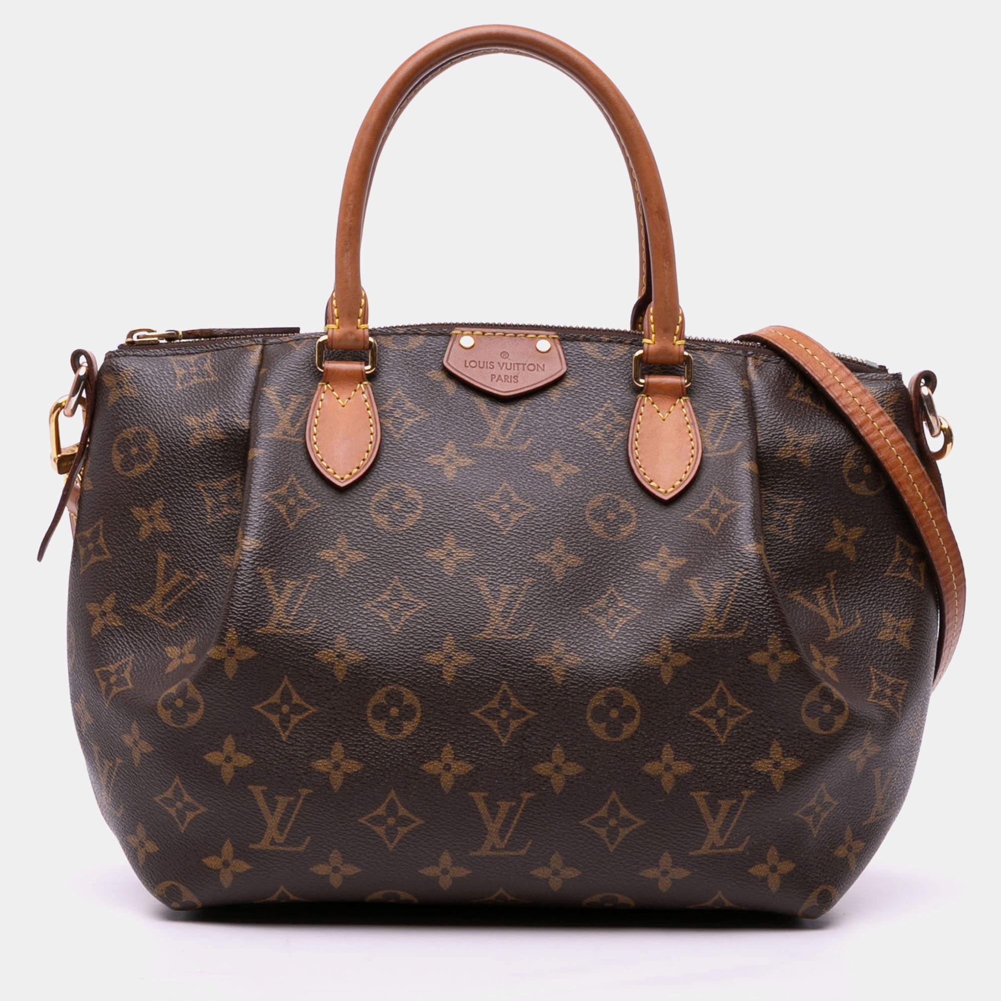 Louis Vuitton Brown Monogram Canvas Turenne PM Shoulder Bag