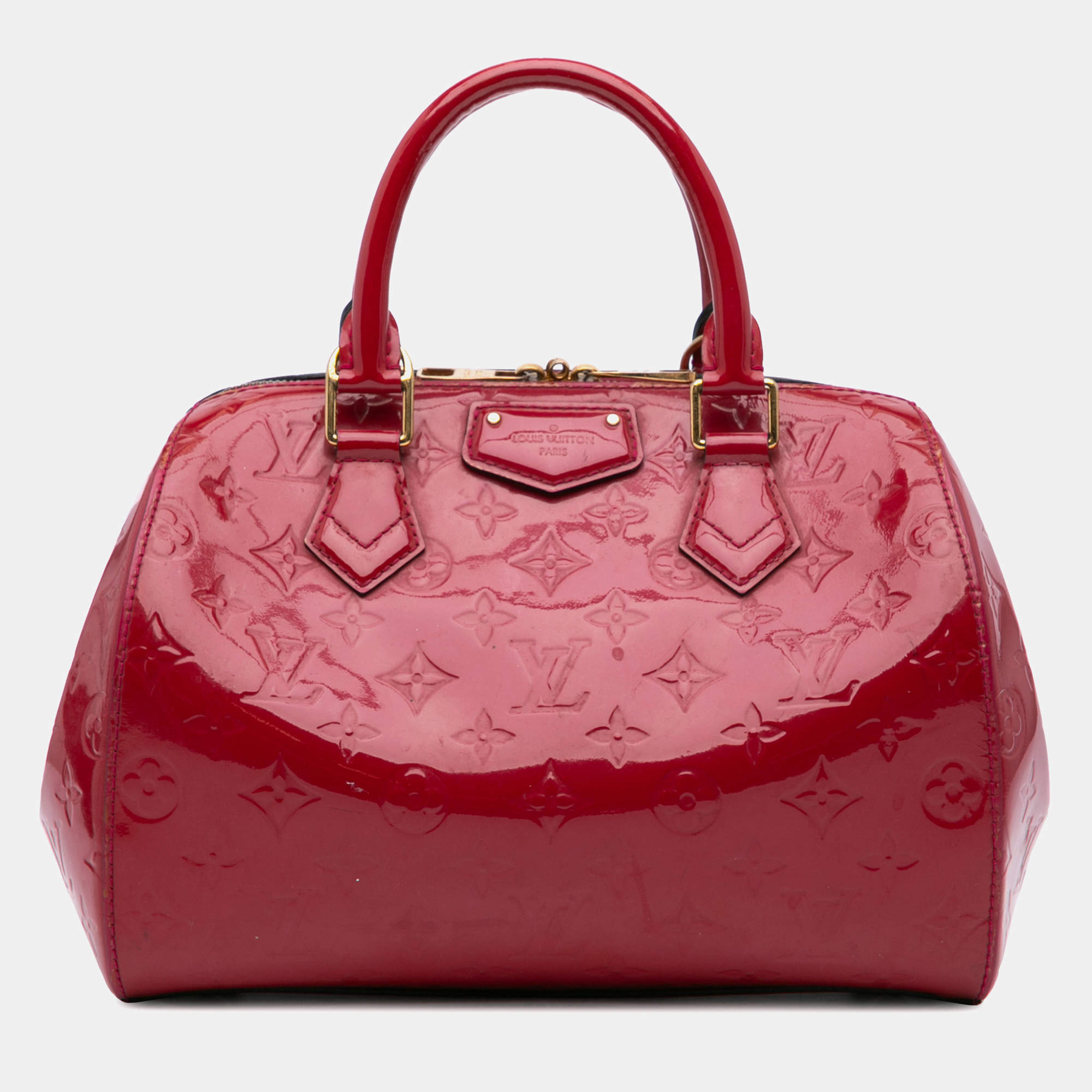 Louis Vuitton Red Monogram Vernis Montana