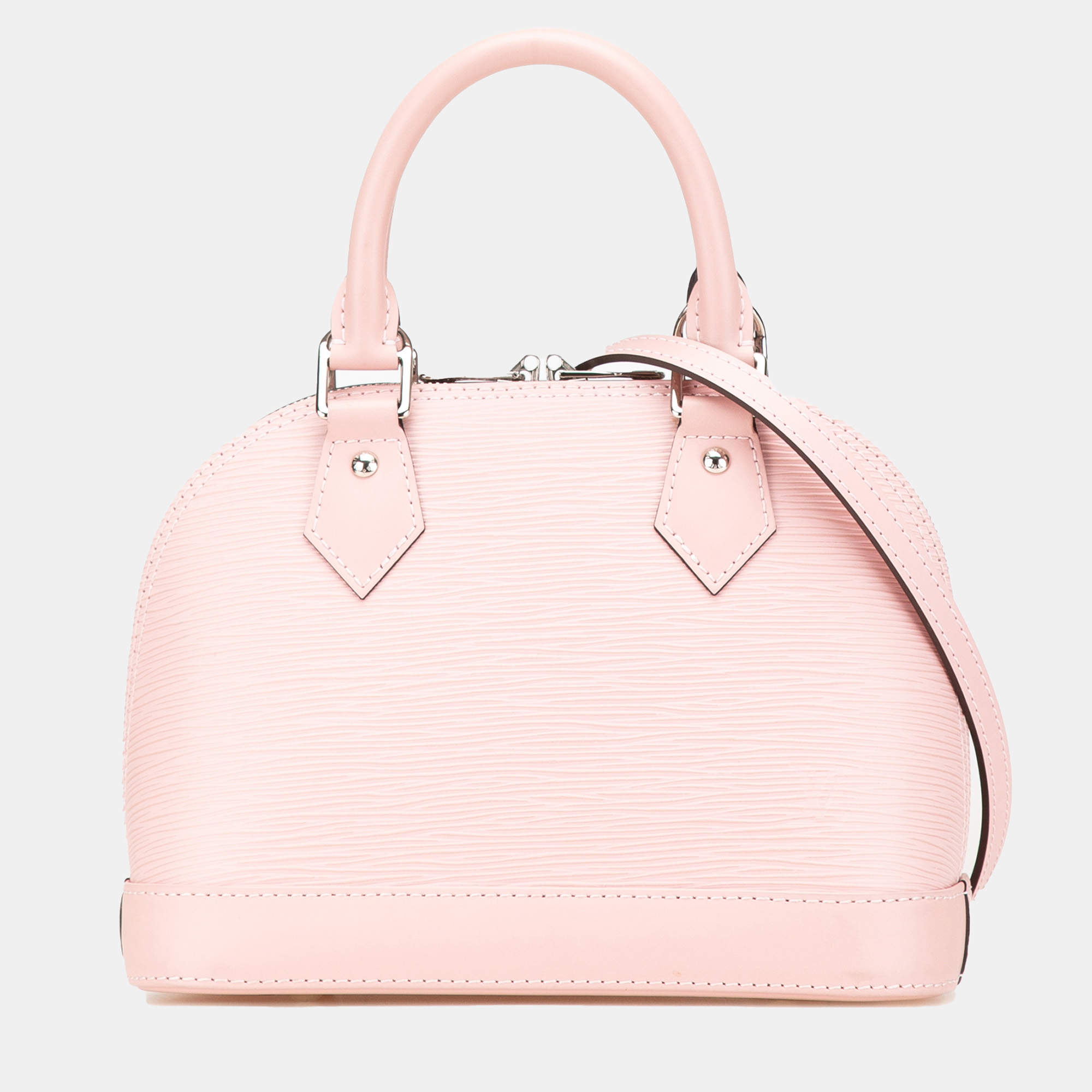 Louis Vuitton Light Pink Epi Alma BB