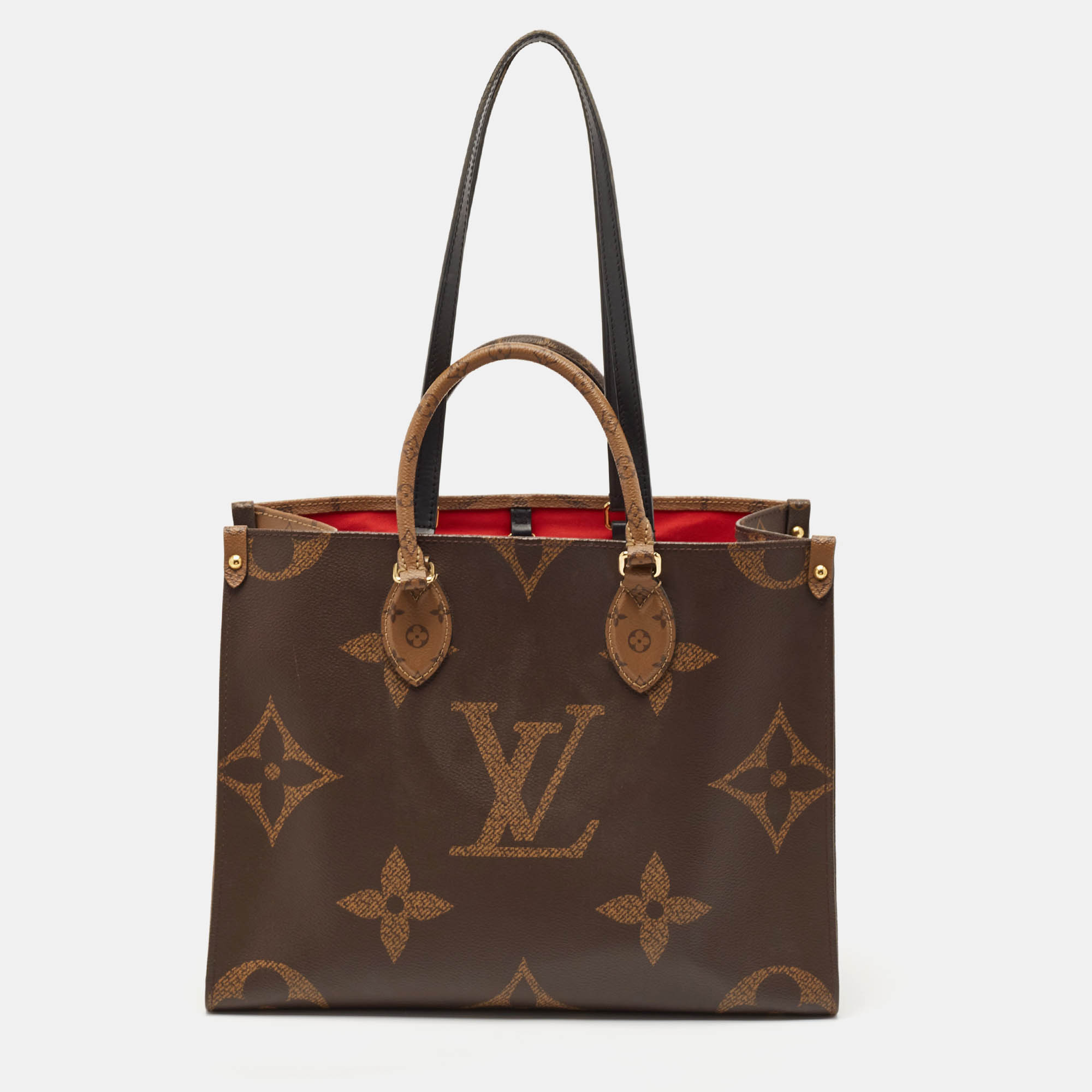 Louis Vuitton Monogram Giant Reverse Canvas Onthego MM Bag