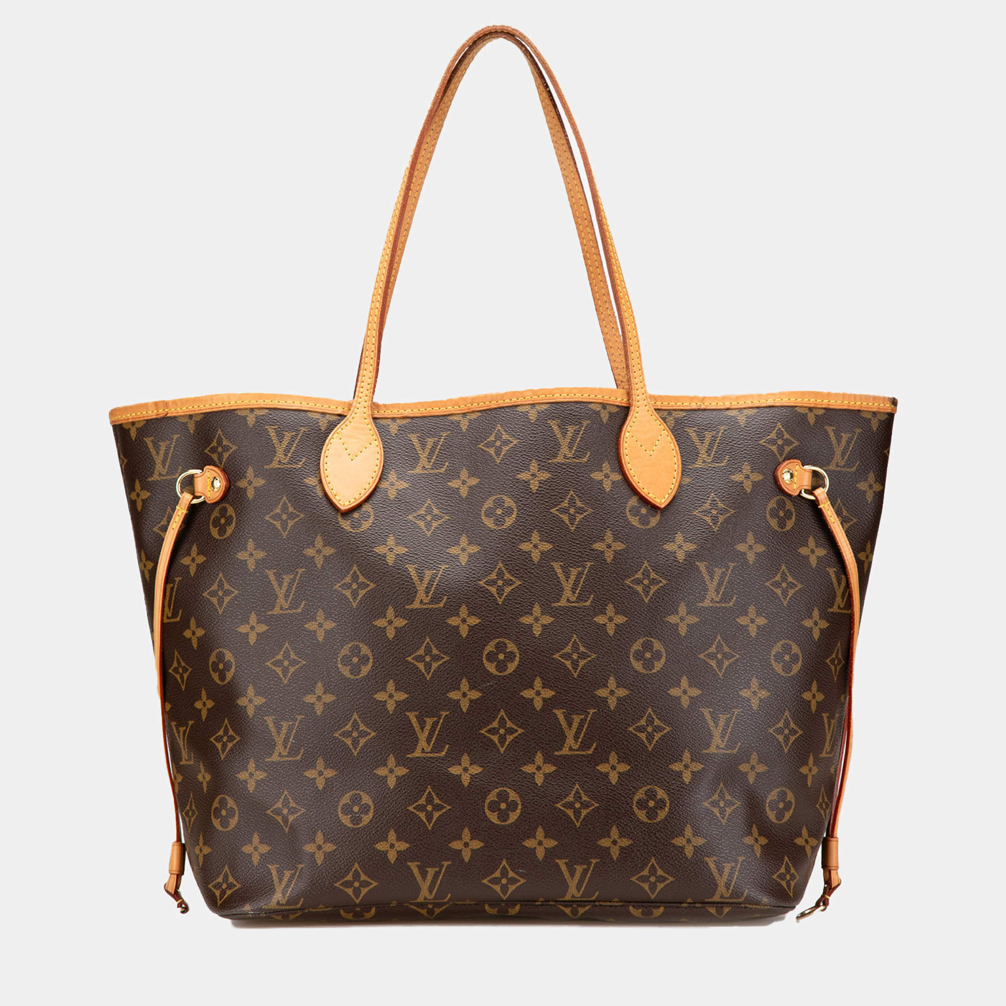 Louis Vuitton Brown Monogram Canvas Neverfull MM Tote Bag