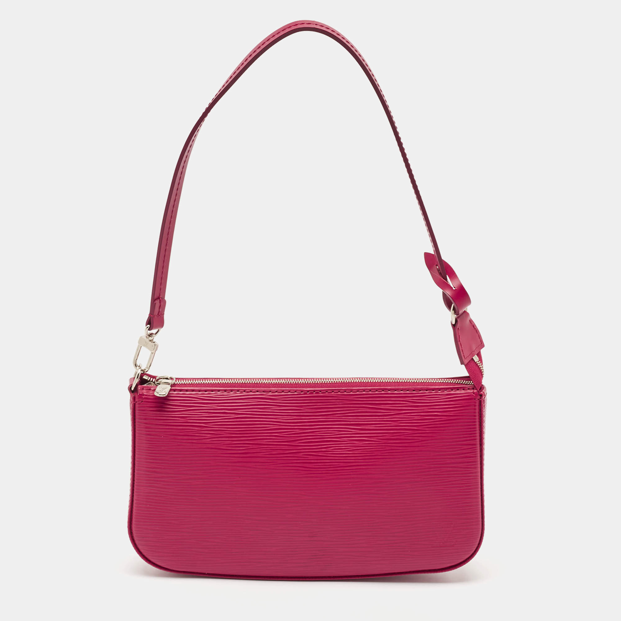 مملوكة مسبقًا Louis Vuitton Fuchsia Epi Leather Pochette Accessoires Bag