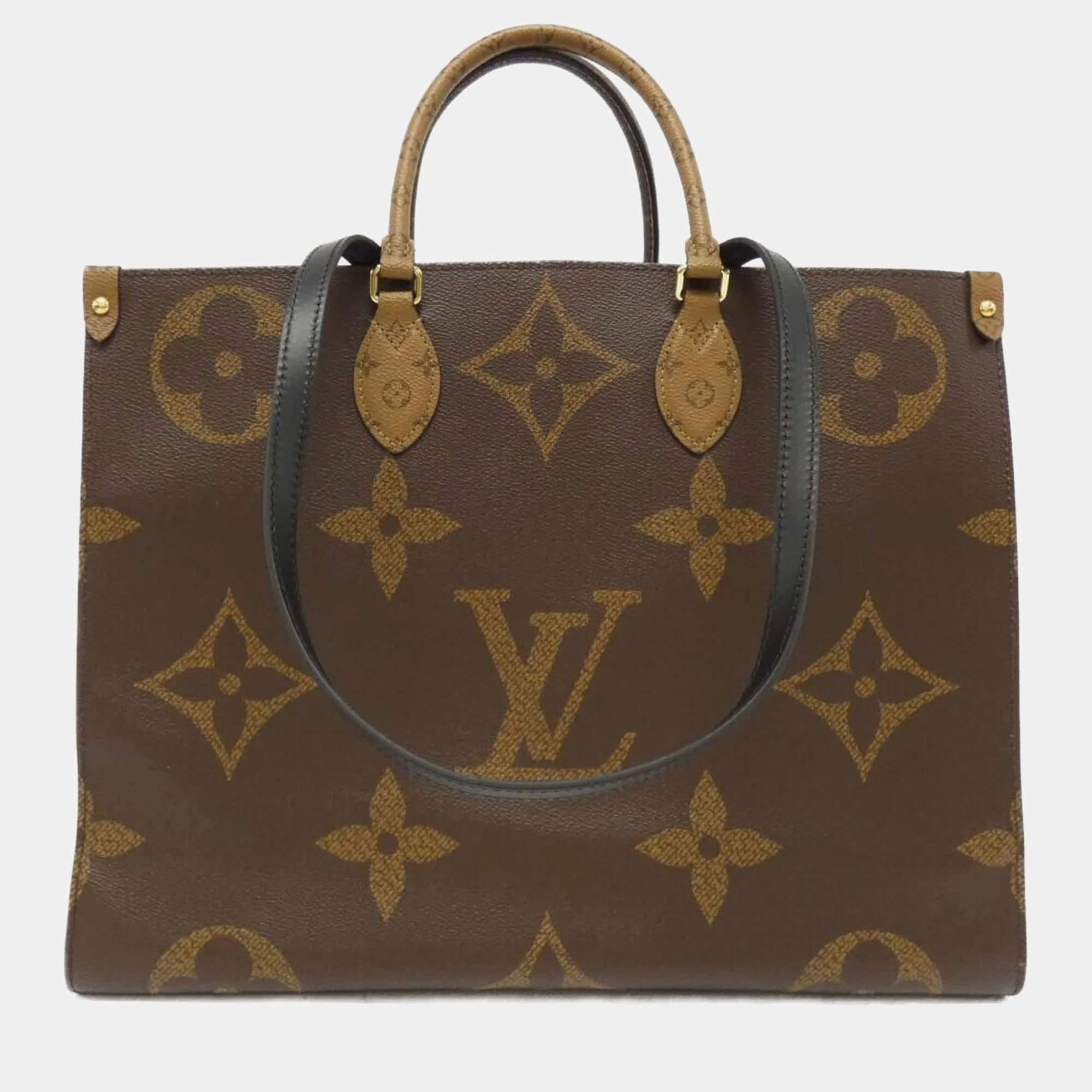 Louis Vuitton Monogram Reverse Canvas OnTheGo GM Tote Bag