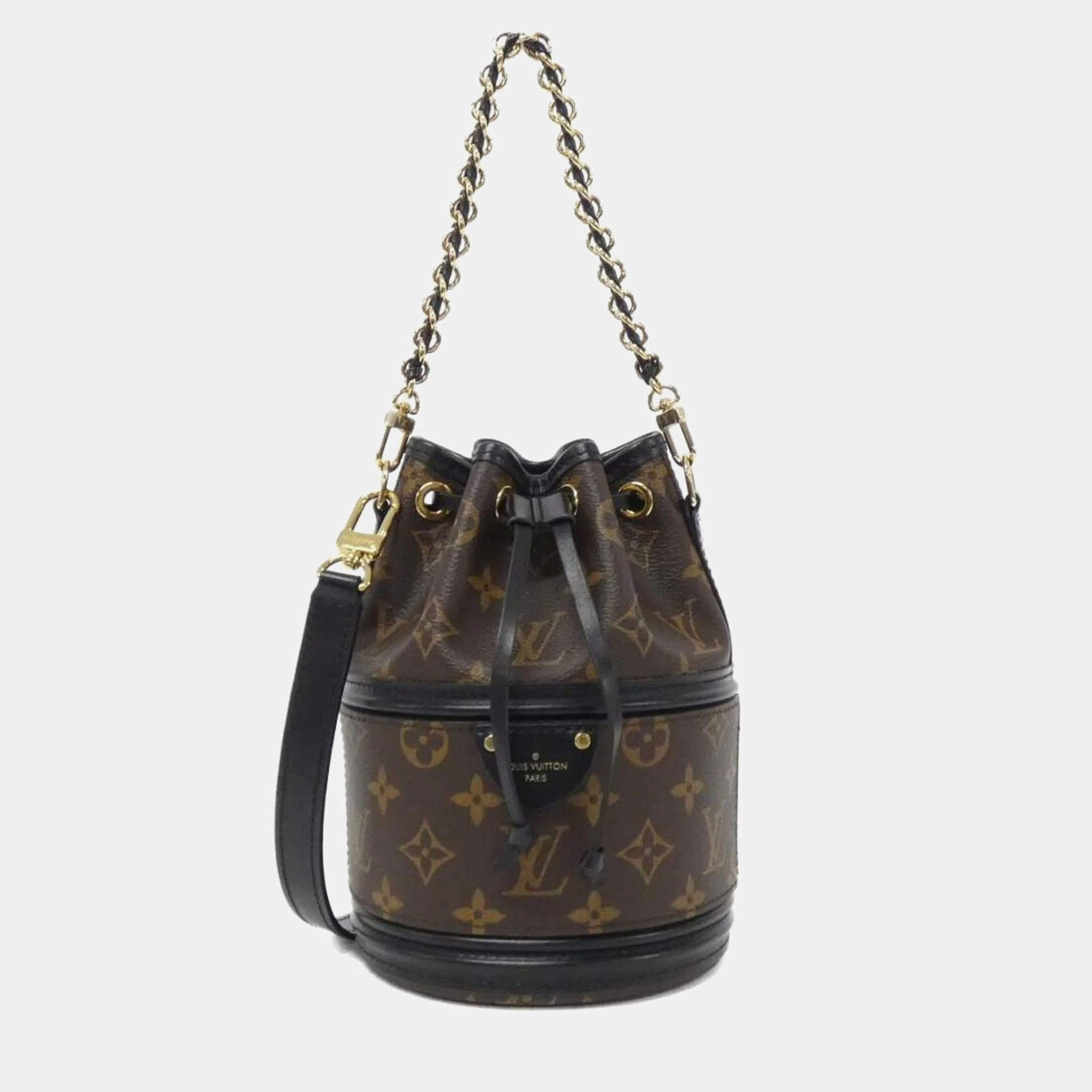 Louis Vuitton Brown Monogram Canvas Canoe Shoulder Bag