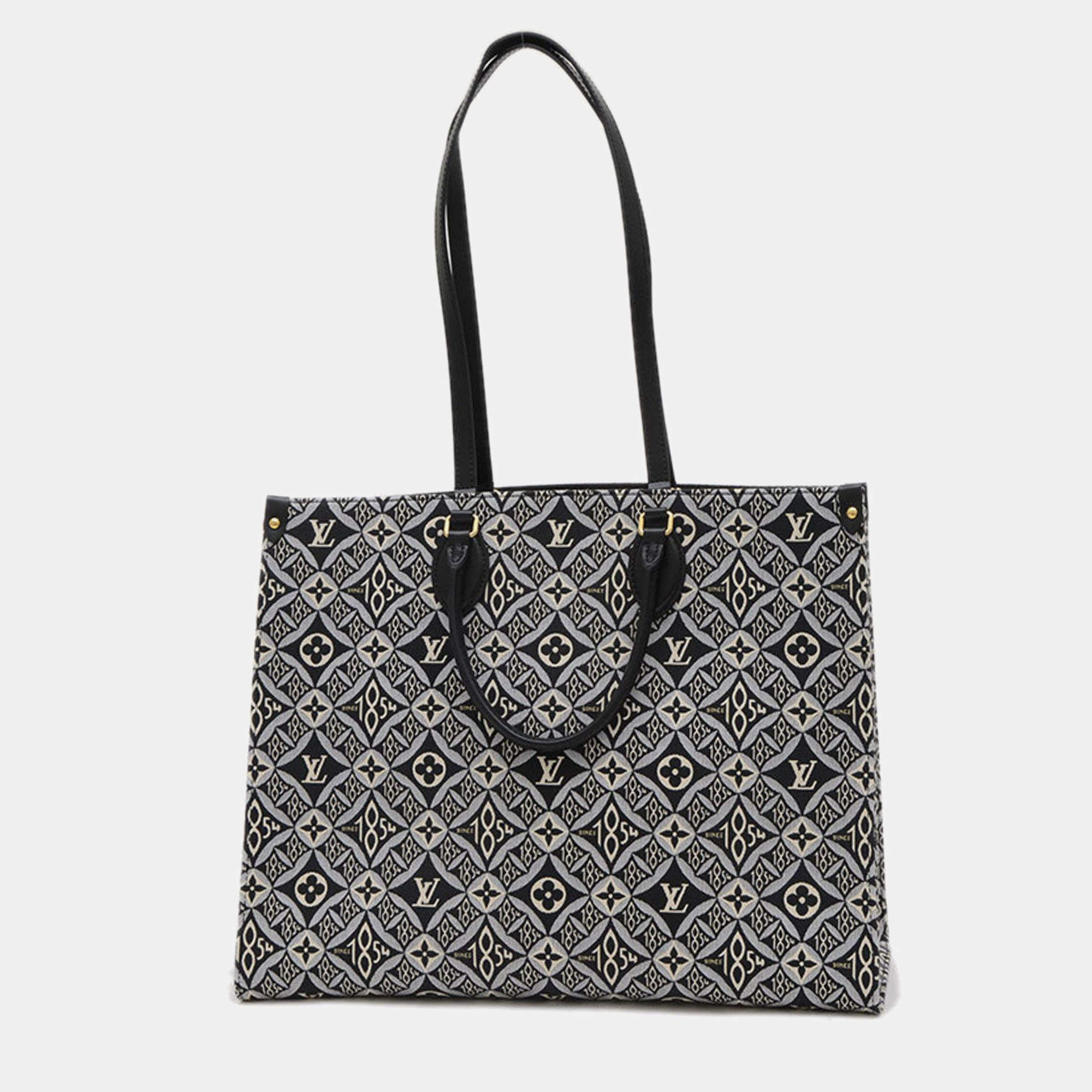 Louis Vuitton Monogram Jacquard On the Go GM Tote Bag 
