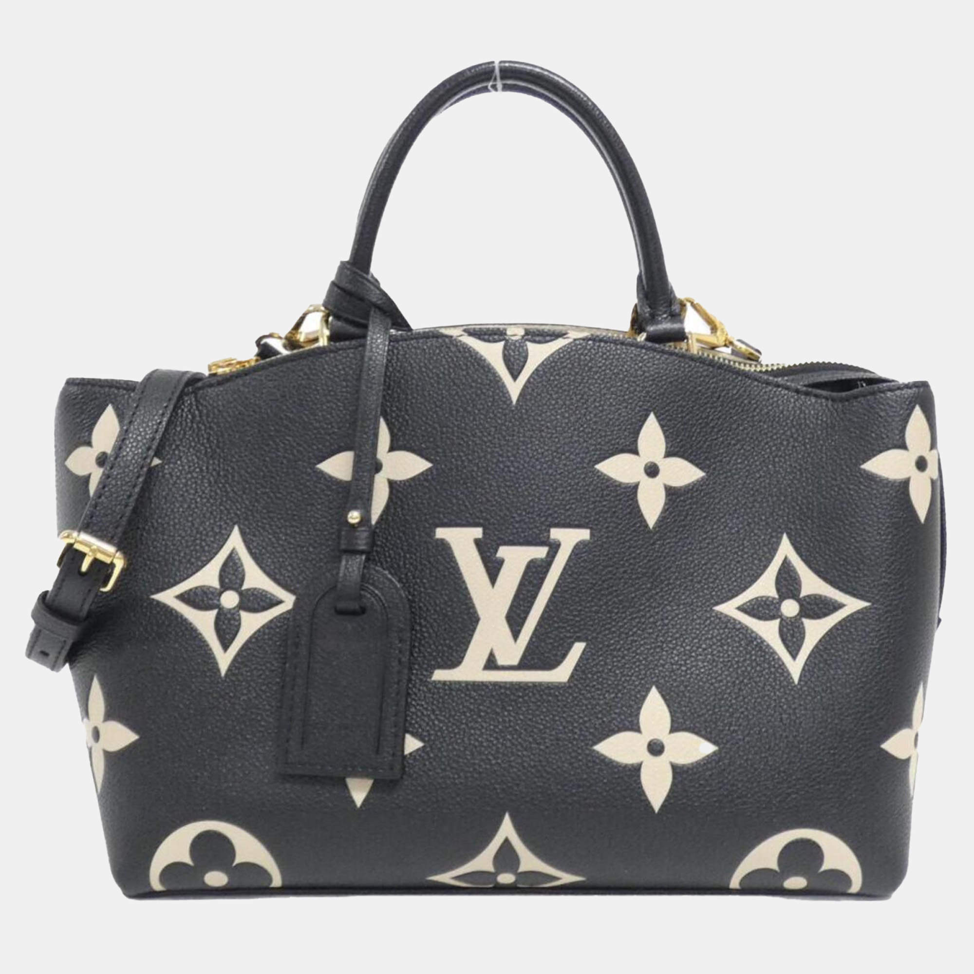 Louis Vuitton Bicolor Monogram Empreinte Petit Palais PM Handbag